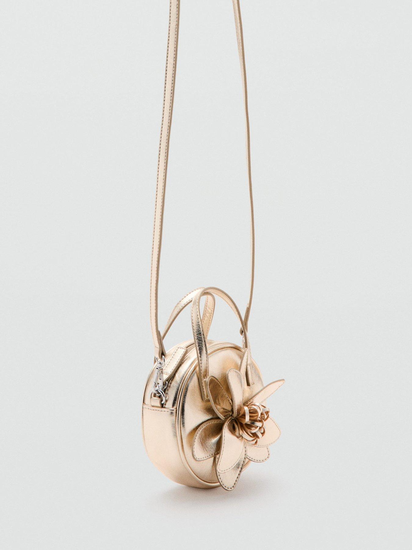 mango-girls-metallic-flower-bag-goldback