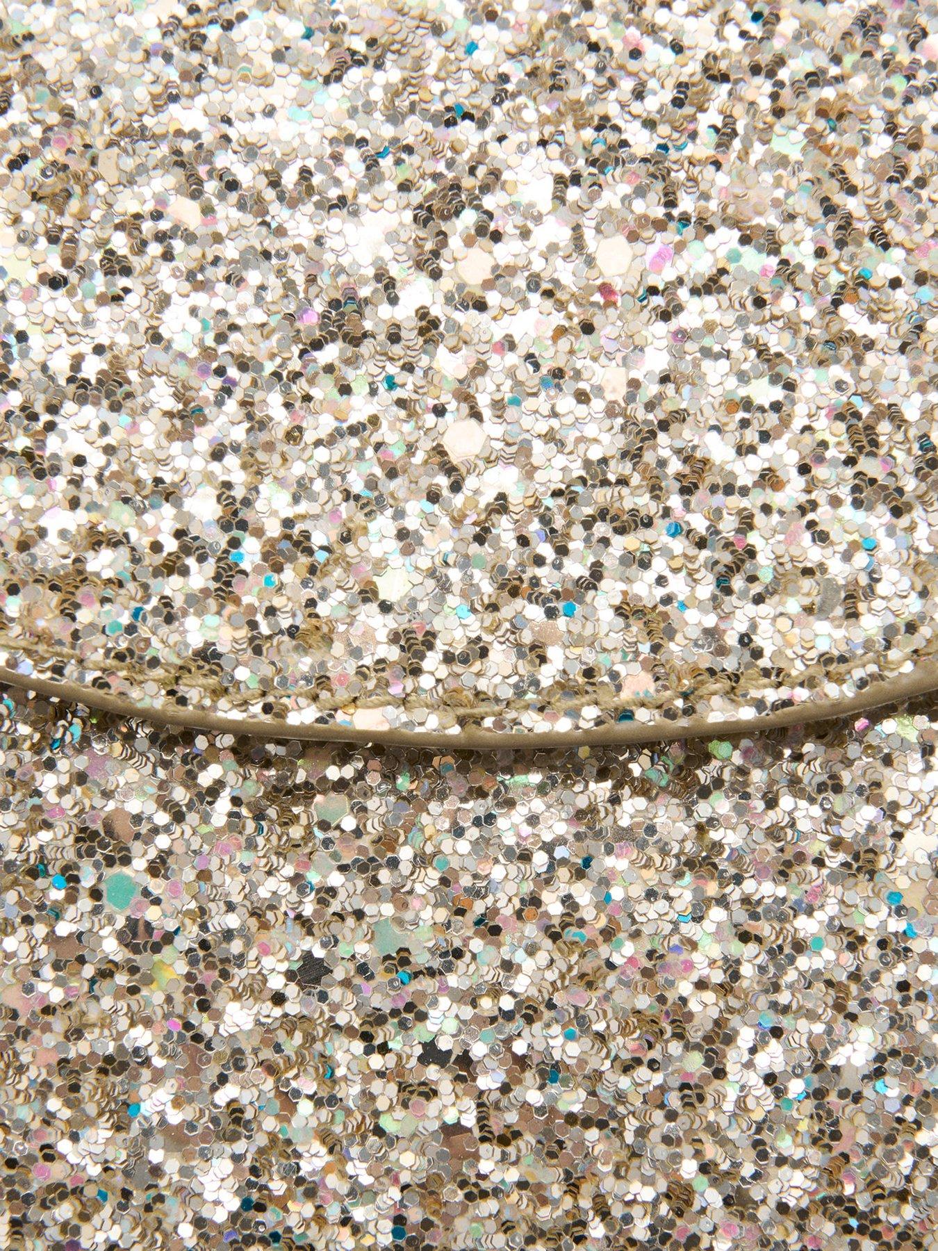 Image 3 of 4 of Mango Girls Mini Glitter Bag - Gold