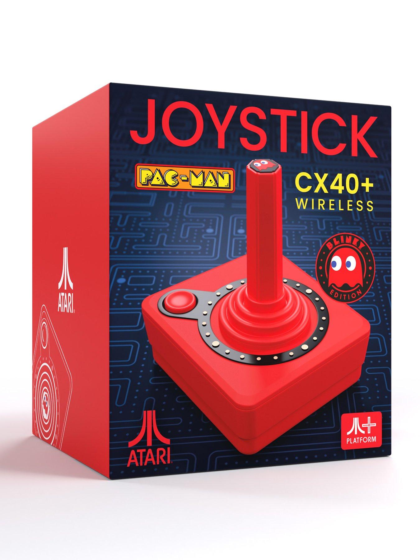 Retro Games Pac-Man CX-40+ Wireless Joystick - Red | Very Ireland