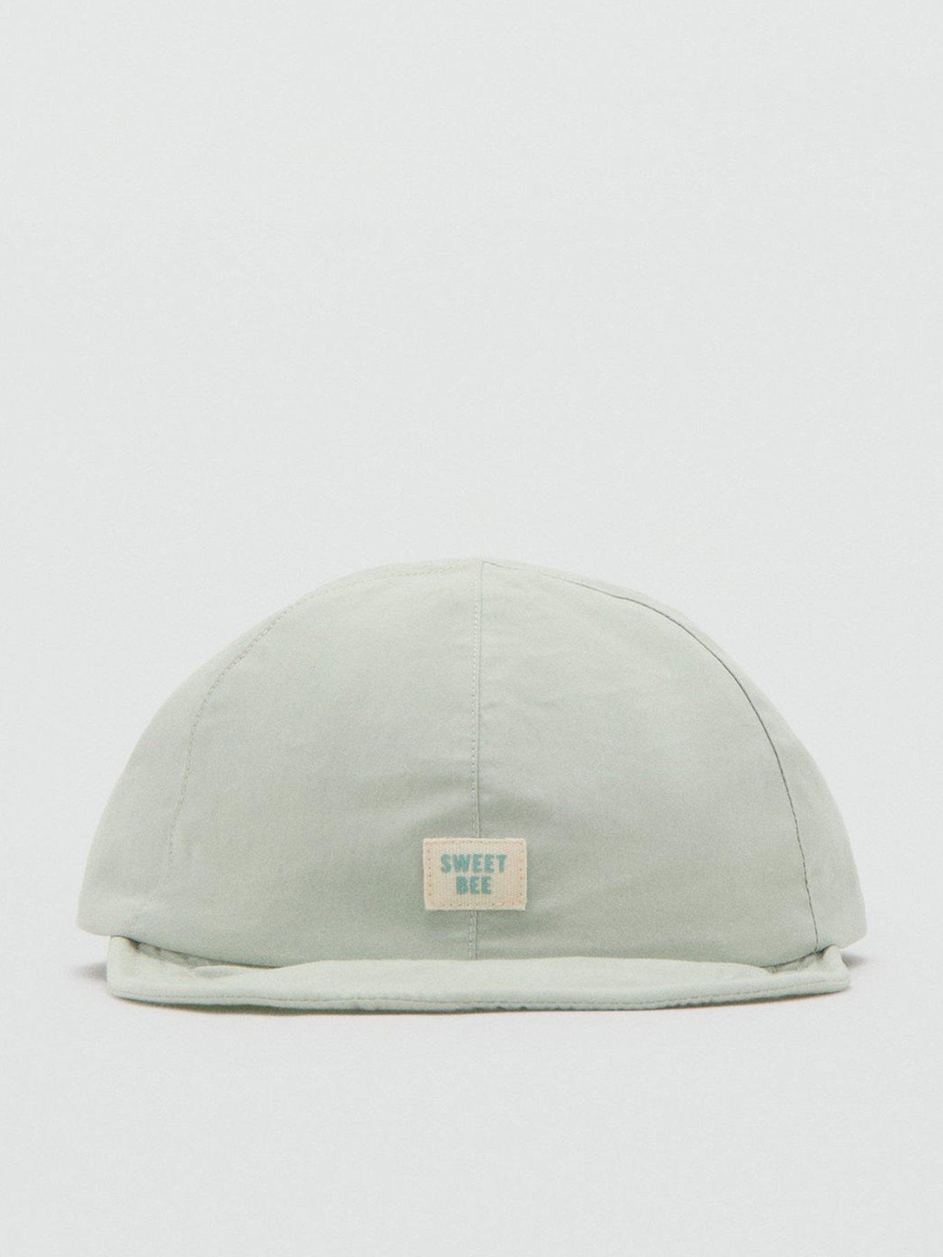 mango-baby-boys-sweet-bee-cap-greenfront