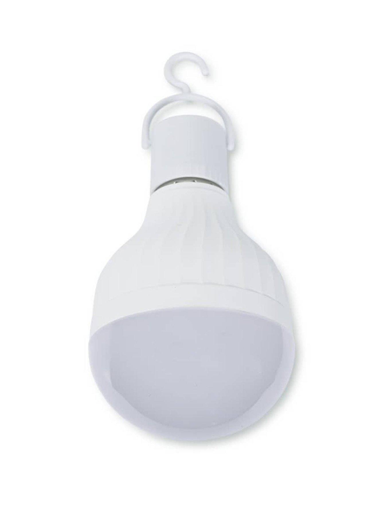 Image 2 of 7 of ValueLights Pack of 2 E27 USB Rechargeable Light Bulbs with Remote Control