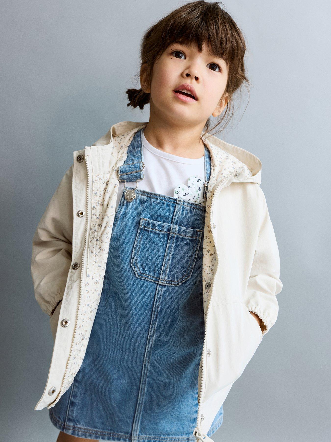 Mango Younger Girls Lightweight Jacket - Cream