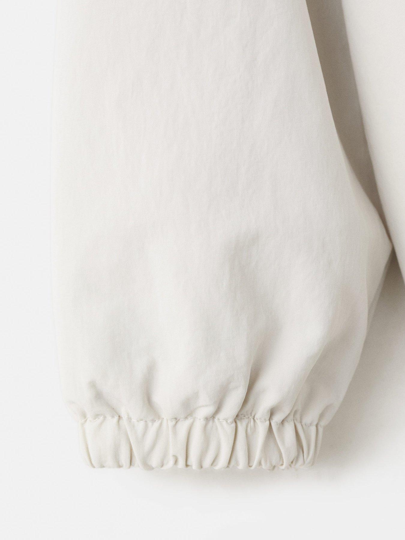 Image 3 of 4 of Mango Younger Girls Lightweight Jacket - Cream