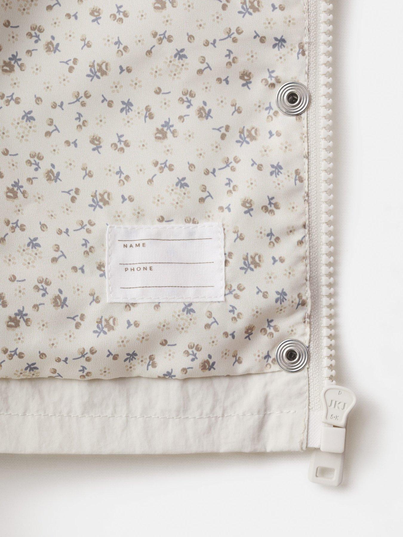 Image 4 of 4 of Mango Younger Girls Lightweight Jacket - Cream