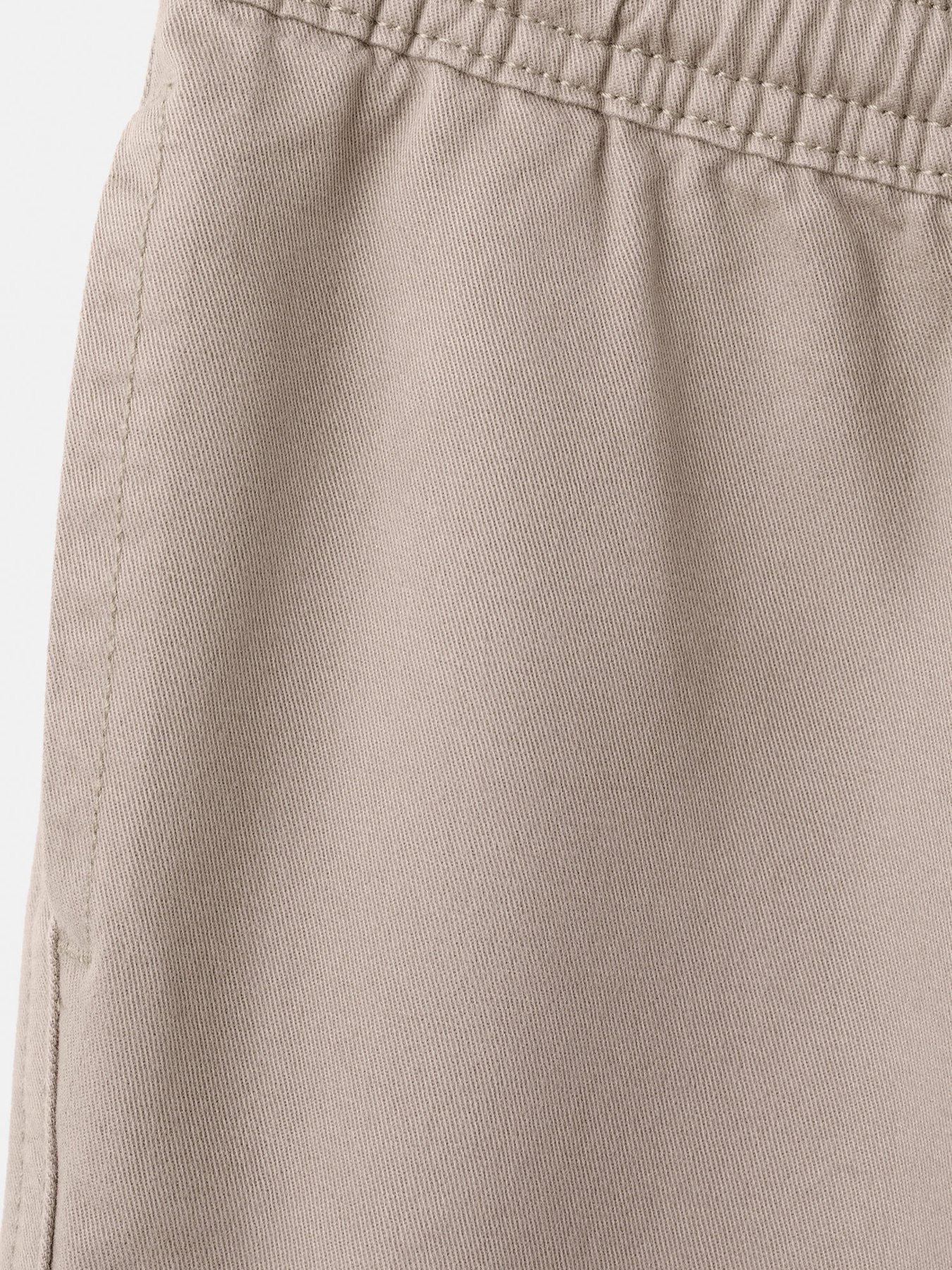 mango-younger-boys-elasticated-waistband-trousers-brownoutfit