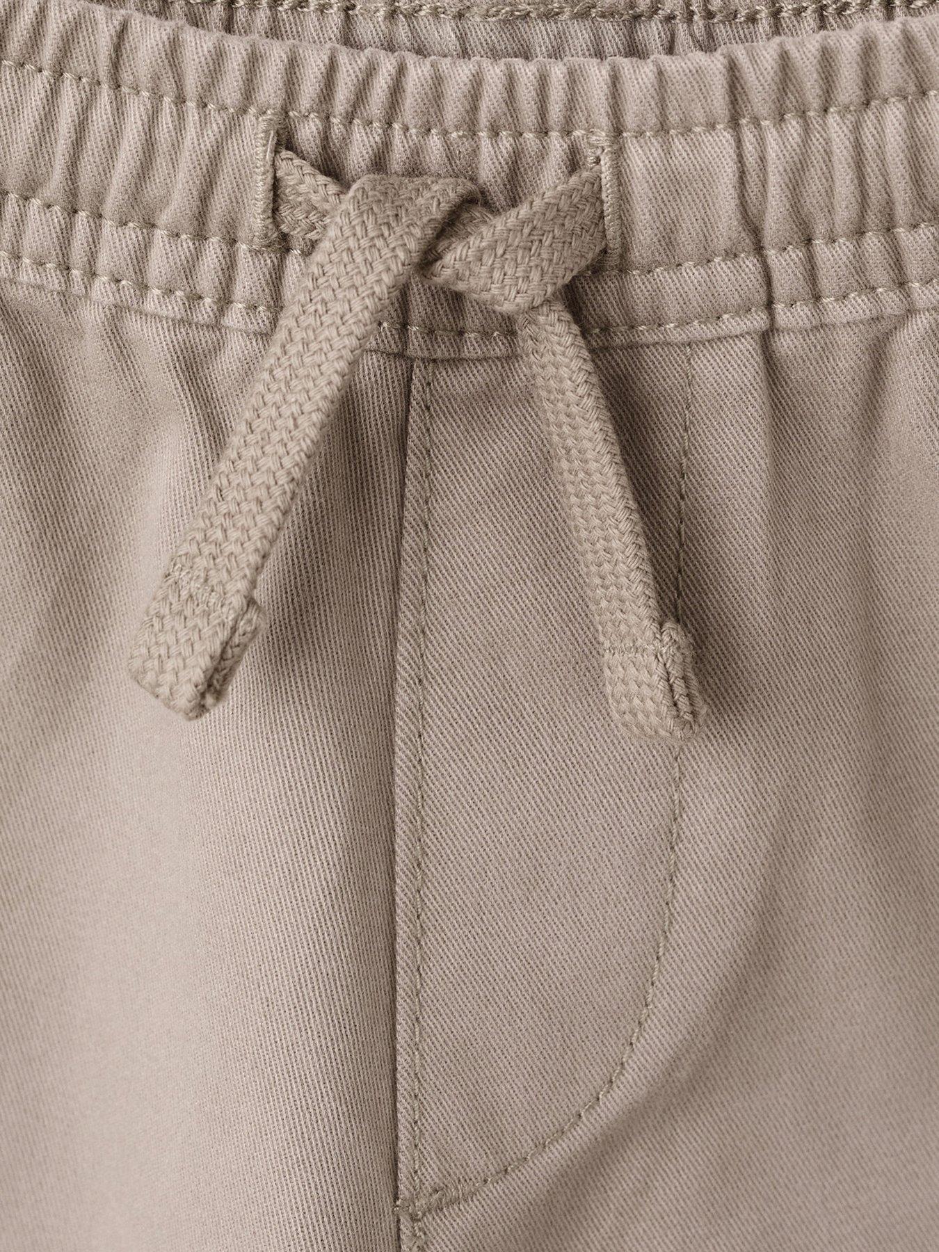mango-younger-boys-elasticated-waistband-trousers-browndetail