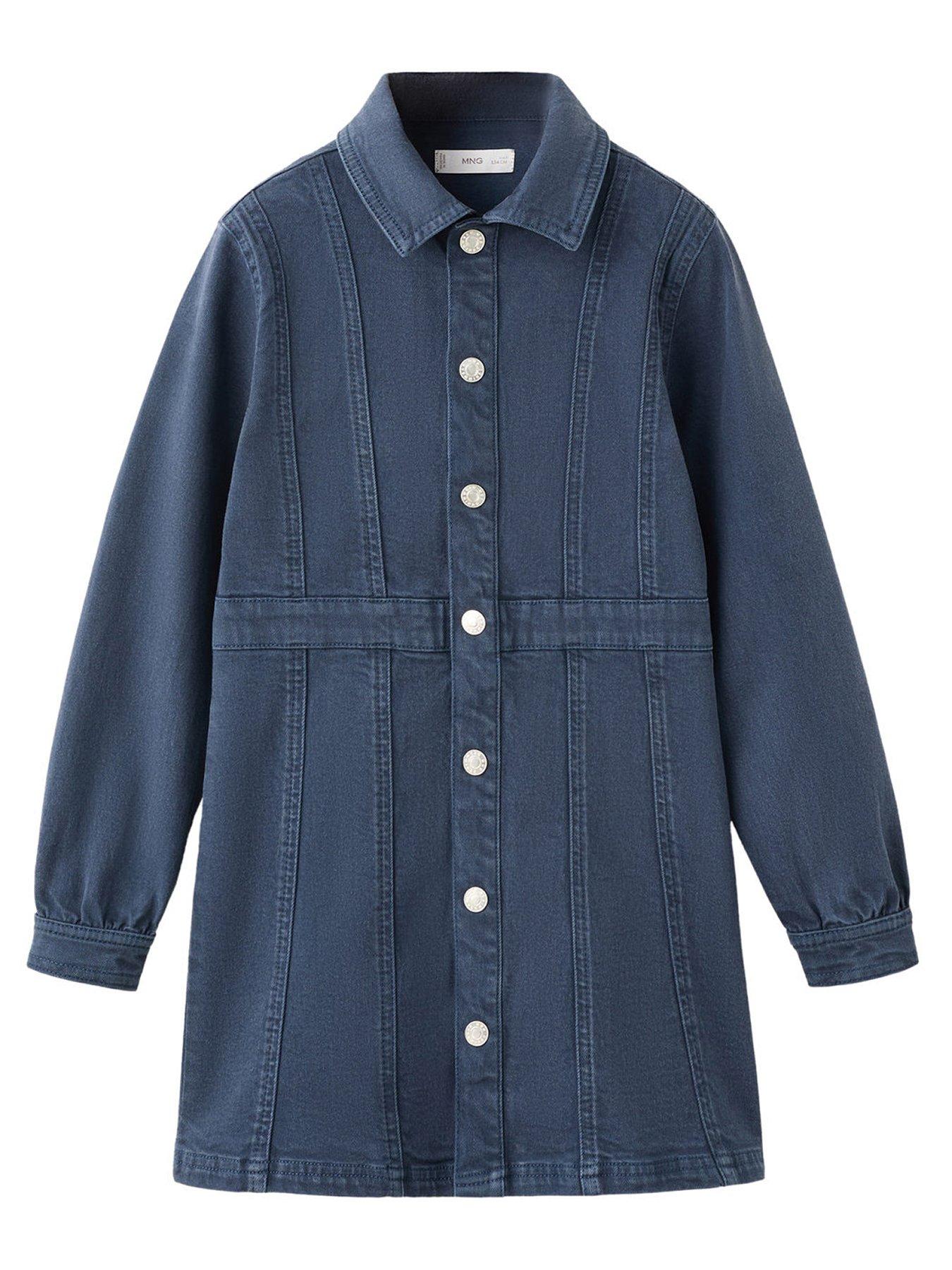 mango-girls-long-sleeve-button-through-denim-dress-navystillFront