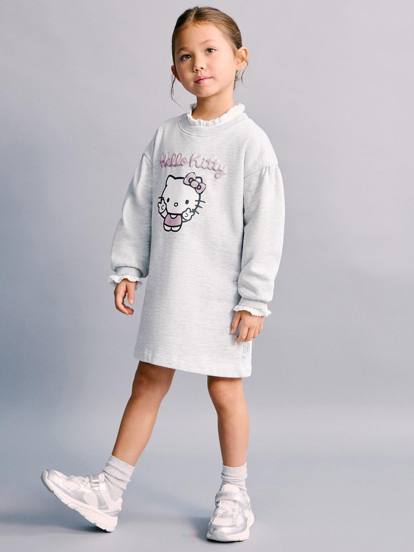 mango-younger-girls-hello-kitty-sweatshirt-dress-grey
