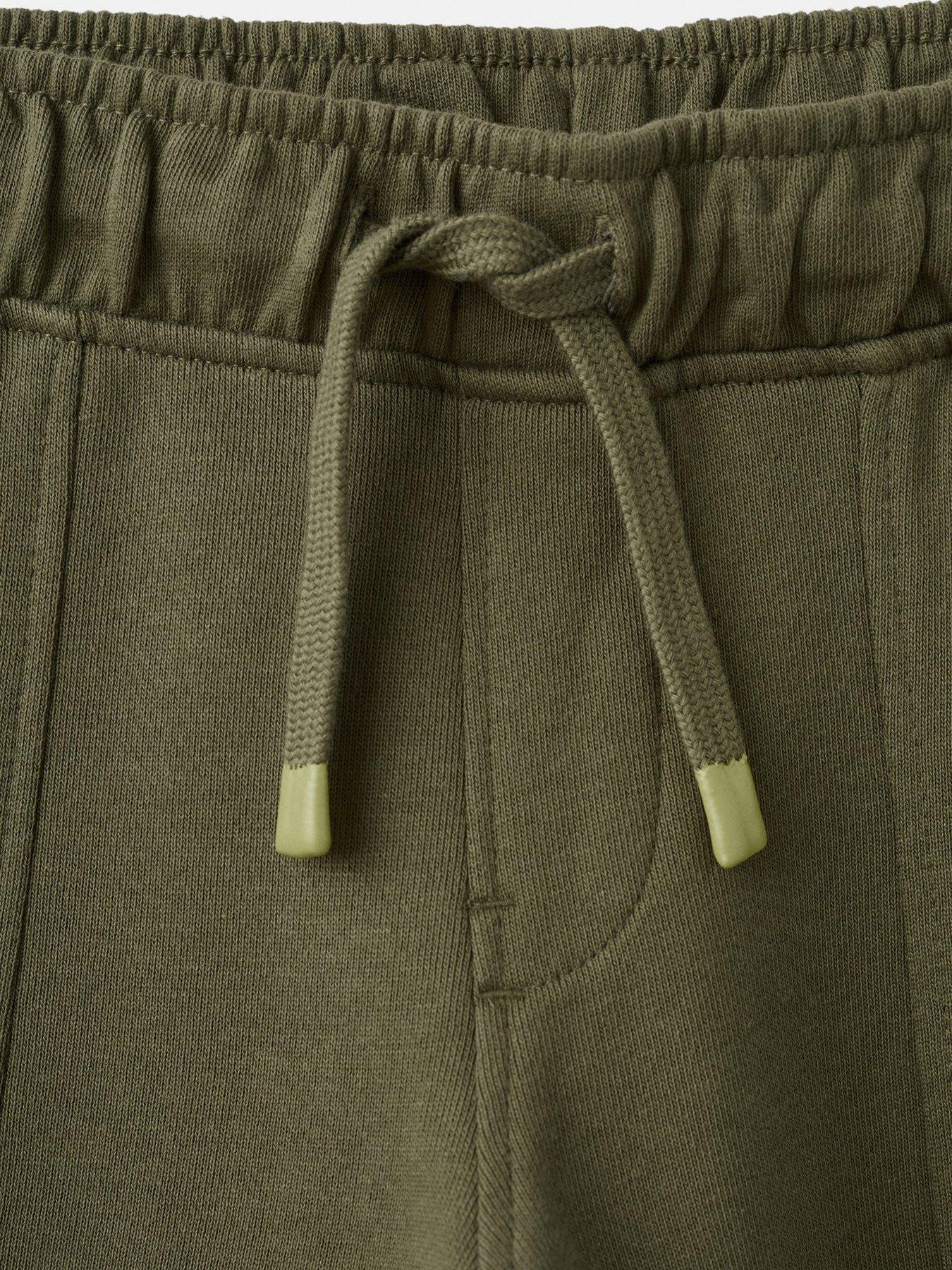 mango-boys-pocket-straight-fit-joggers-khakidetail