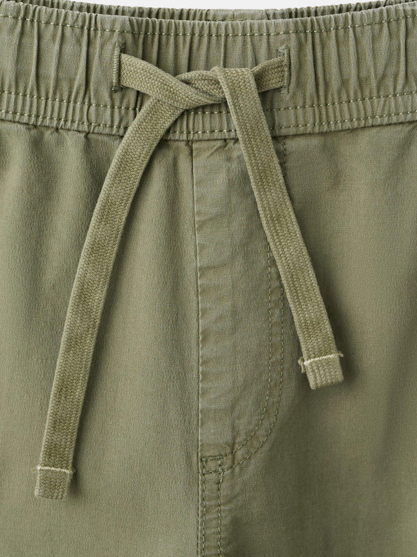 mango-boys-elasticated-waist-chino-trousers-khakidetail