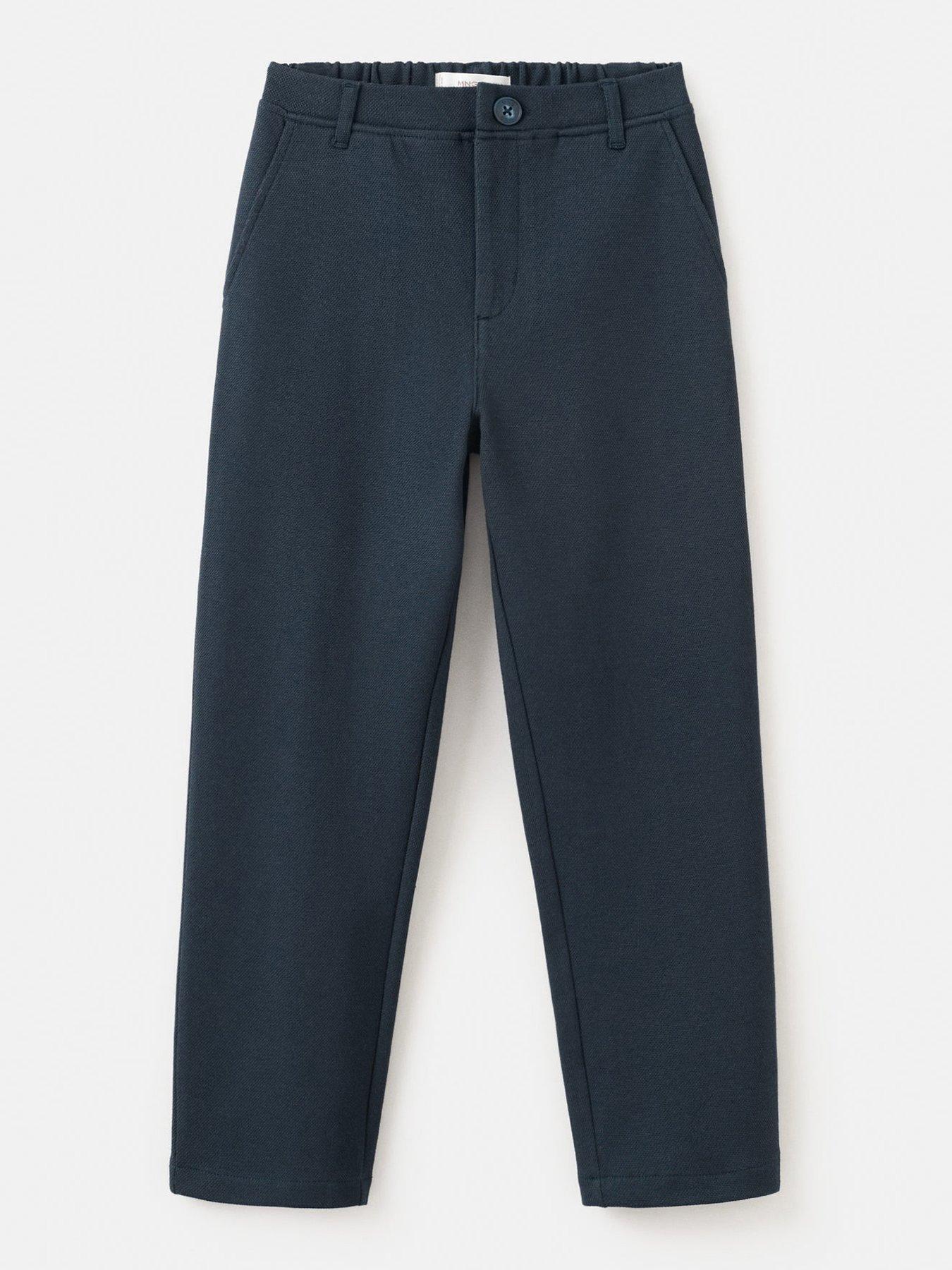 mango-boys-pique-suit-trousers-navyfront
