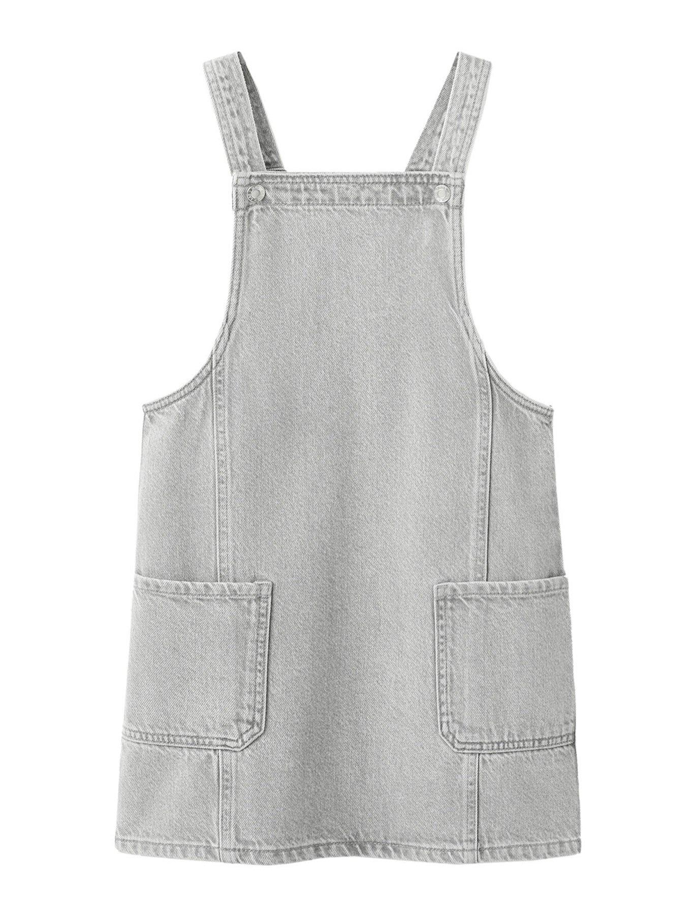 mango-girls-denim-dungaree-dress-grey