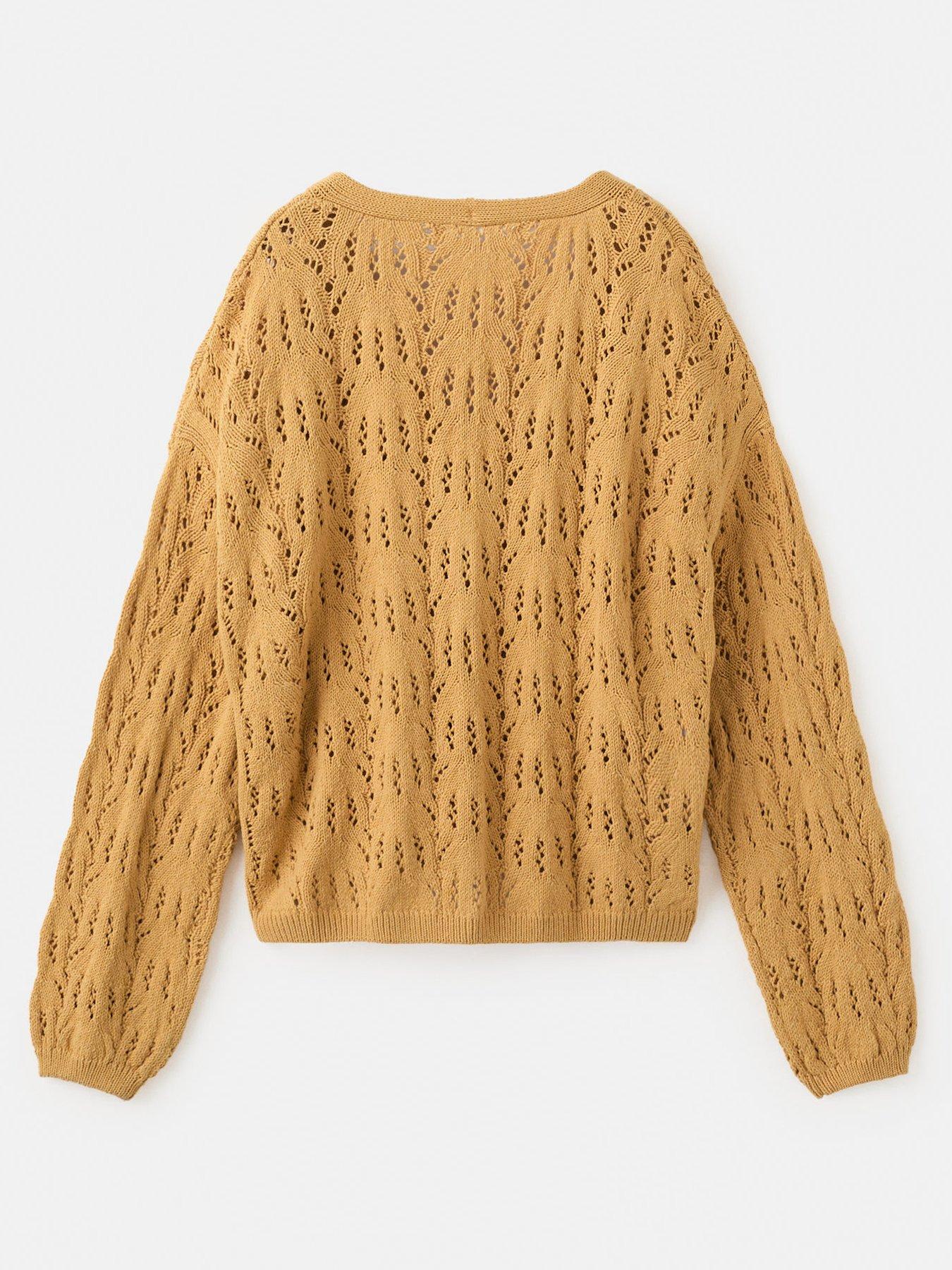 mango-girls-isla-crochet-cardigan-yellowback