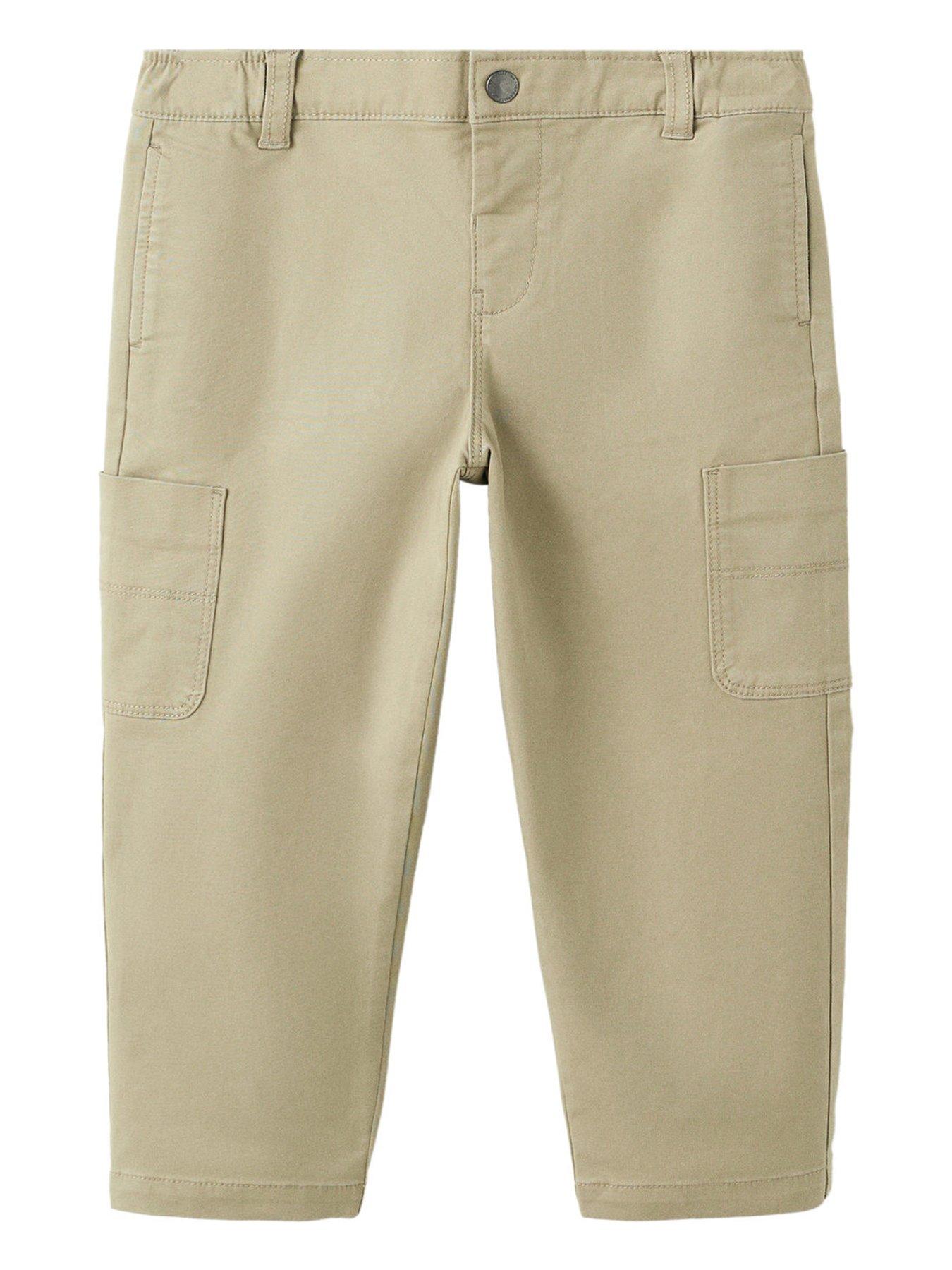 mango-younger-boys-elasticated-waist-combat-trousers-green