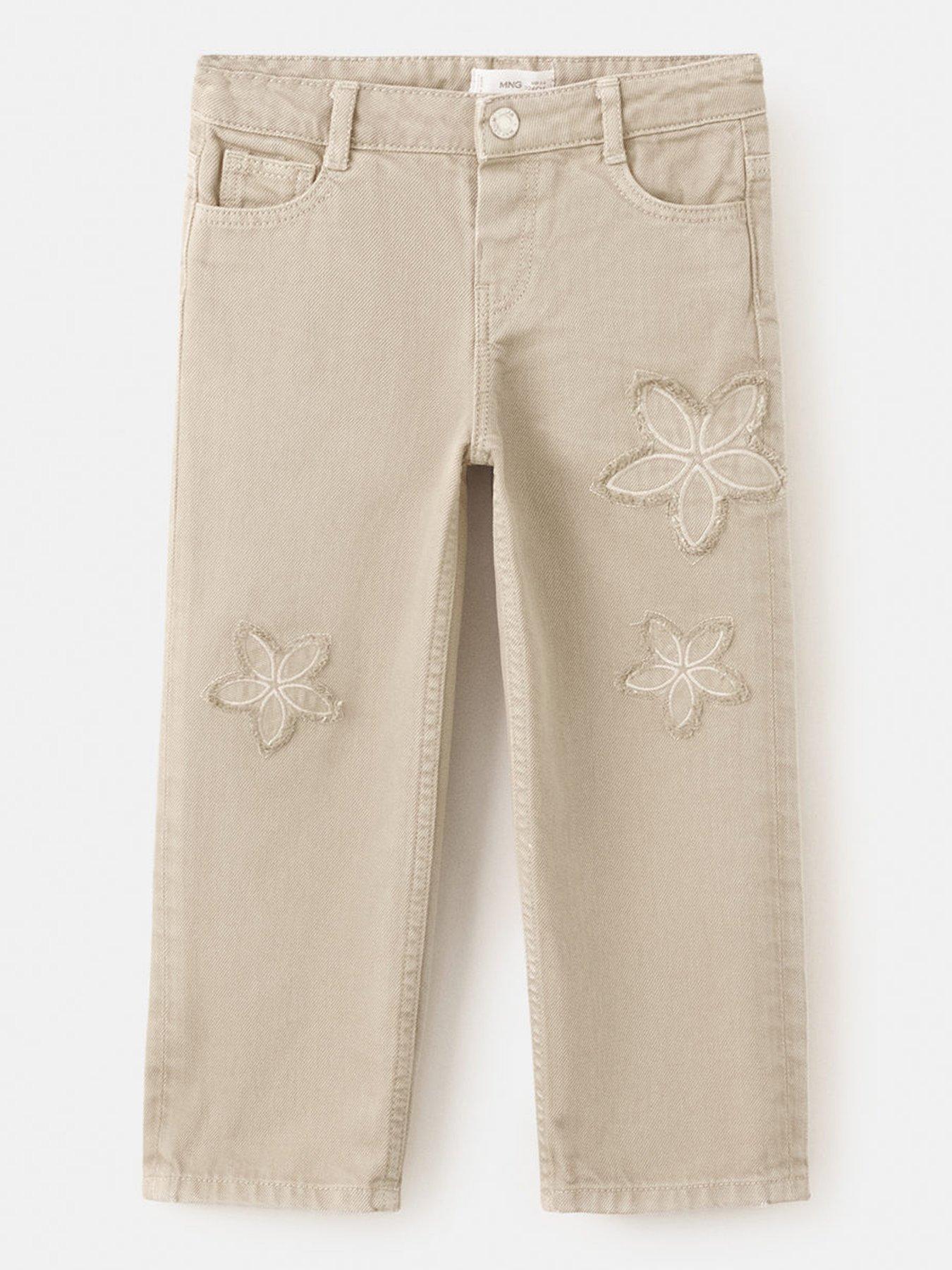 mango-younger-girls-floral-patch-wide-leg-jeans-medium-brown