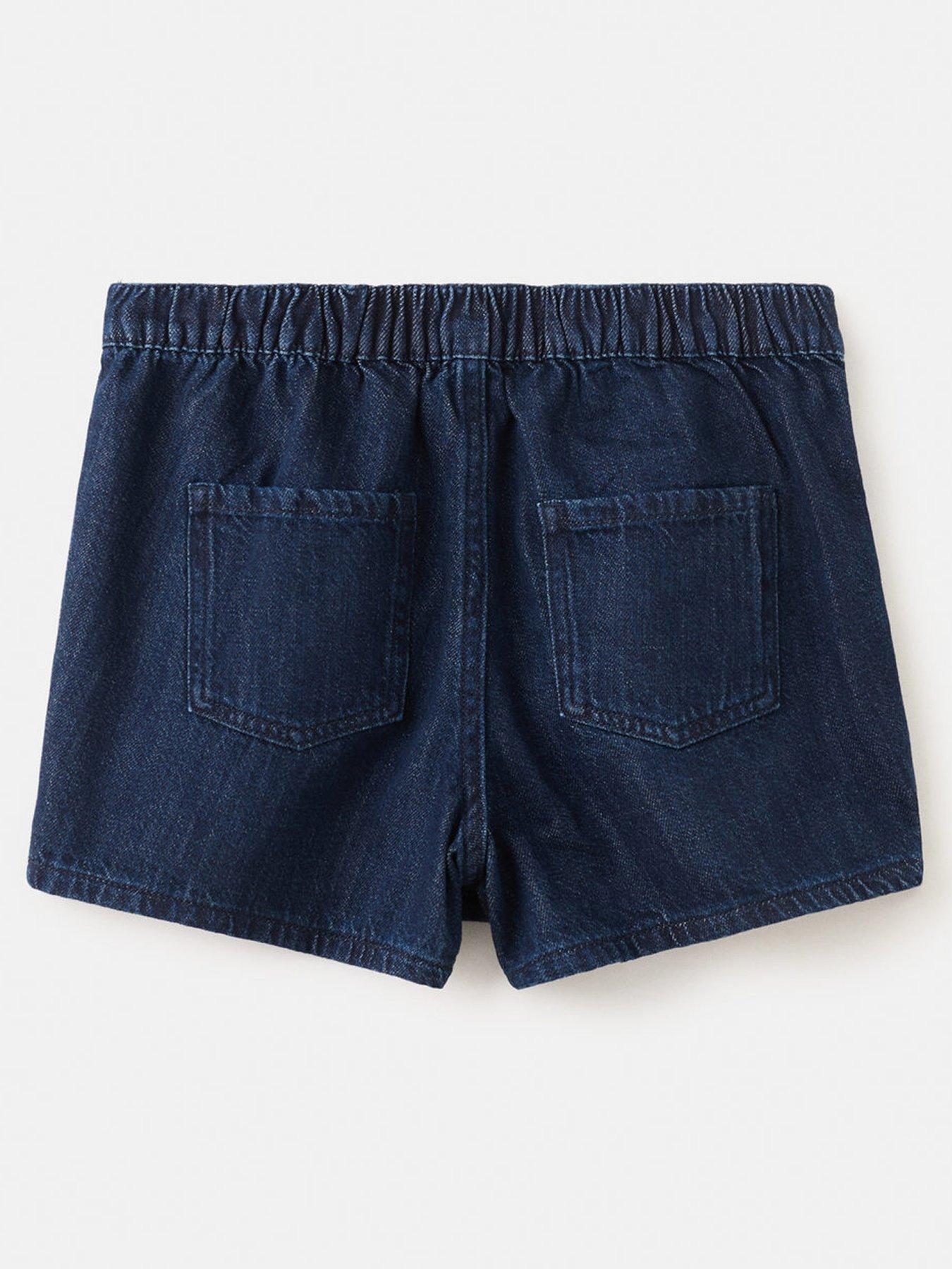 mango-girls-denim-co-ord-skort-dark-blueback
