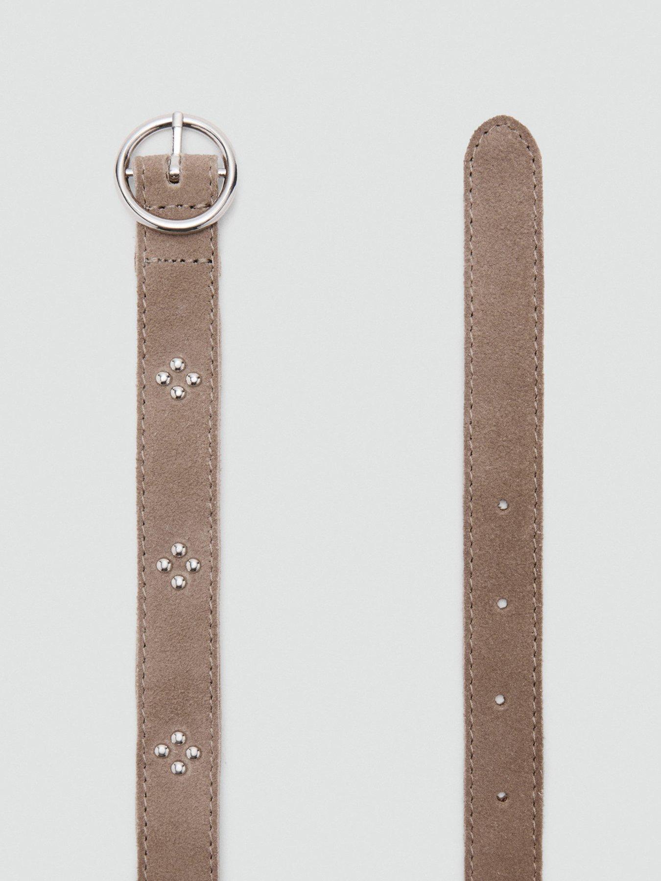 mango-girls-suede-studded-belt-beigeoutfit