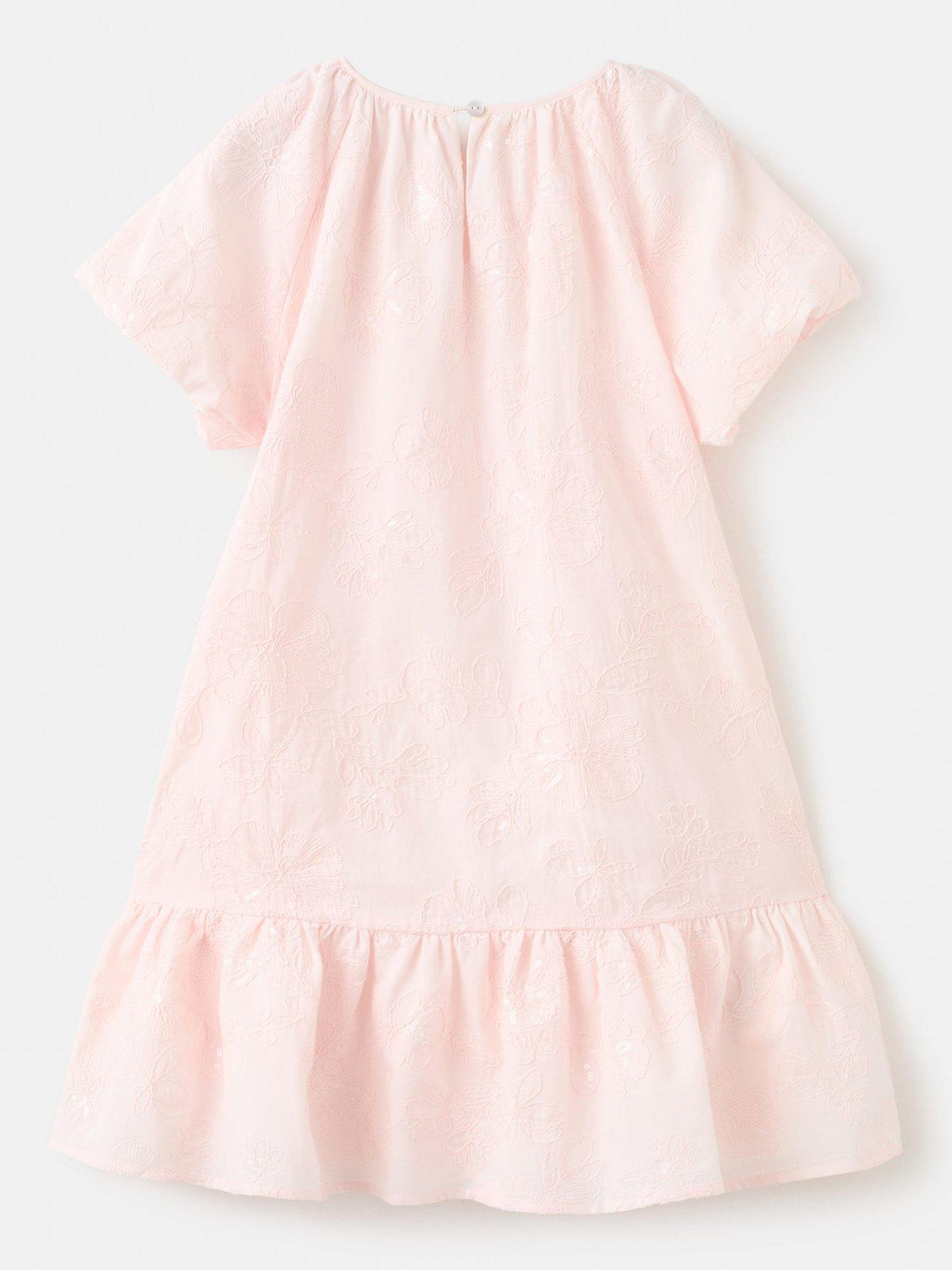 mango-girls-sequin-flower-dress-pinkback