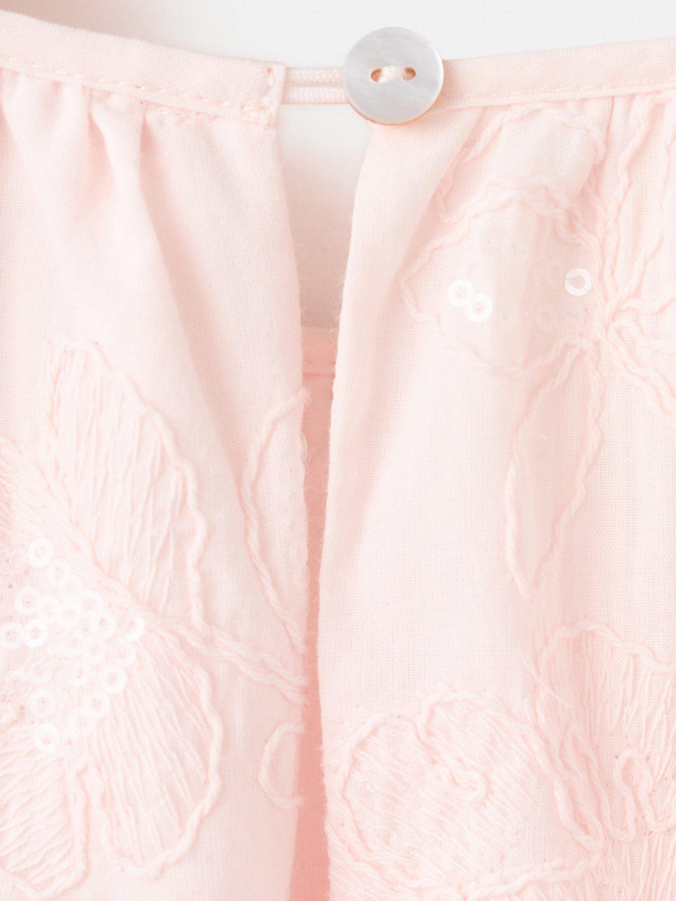 mango-girls-sequin-flower-dress-pinkoutfit