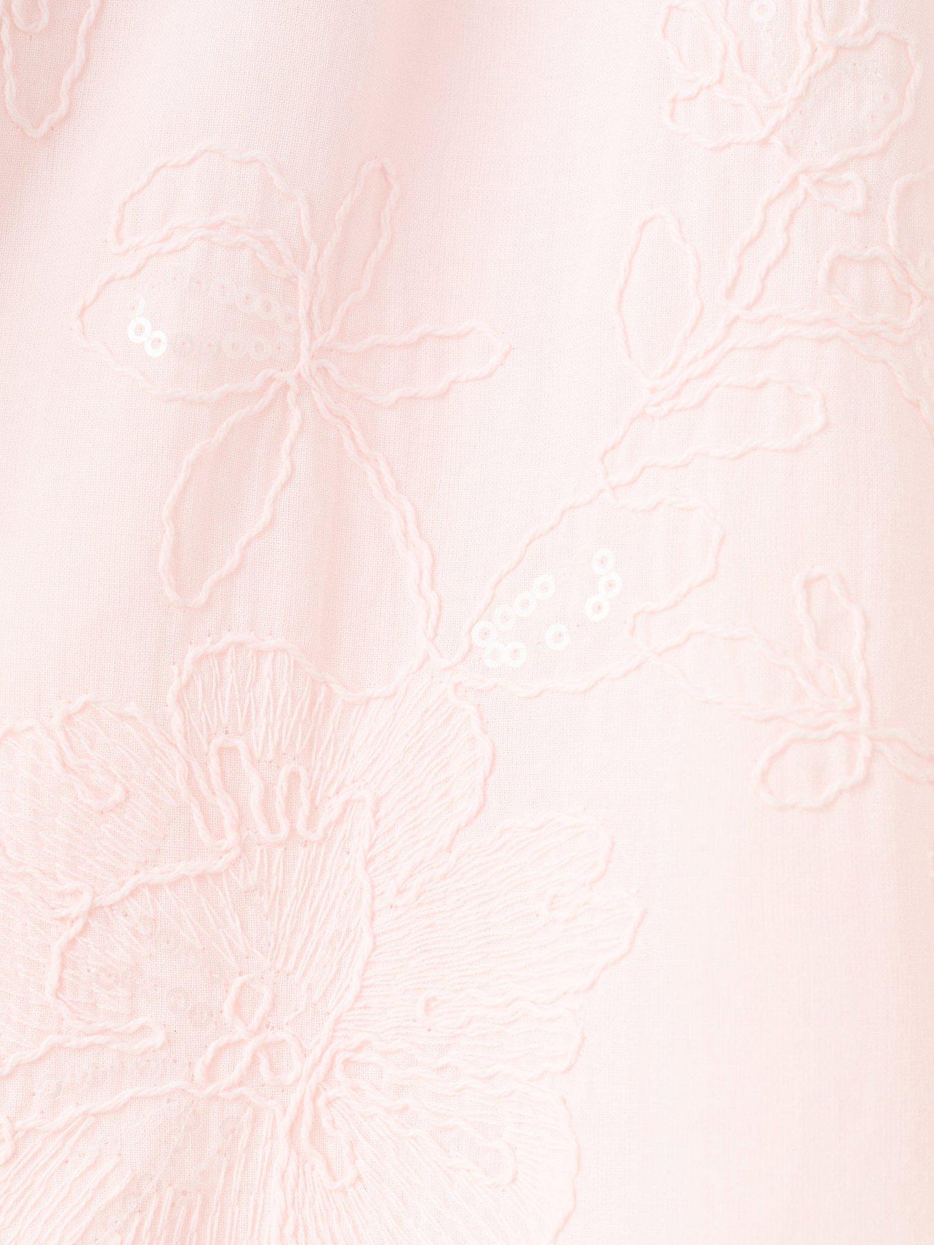 mango-girls-sequin-flower-dress-pinkdetail