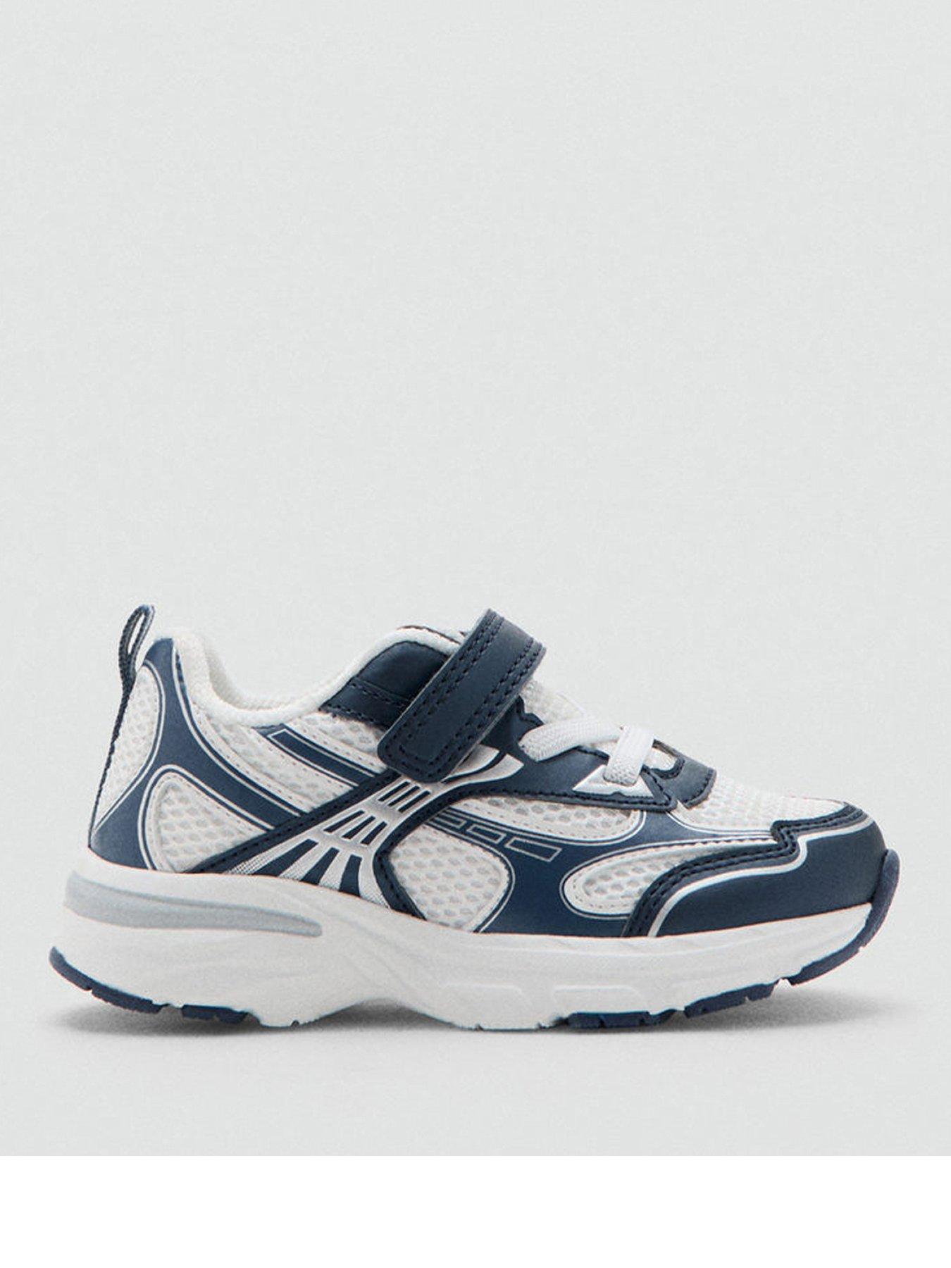 mango-younger-boys-metallic-trainers-navyfront