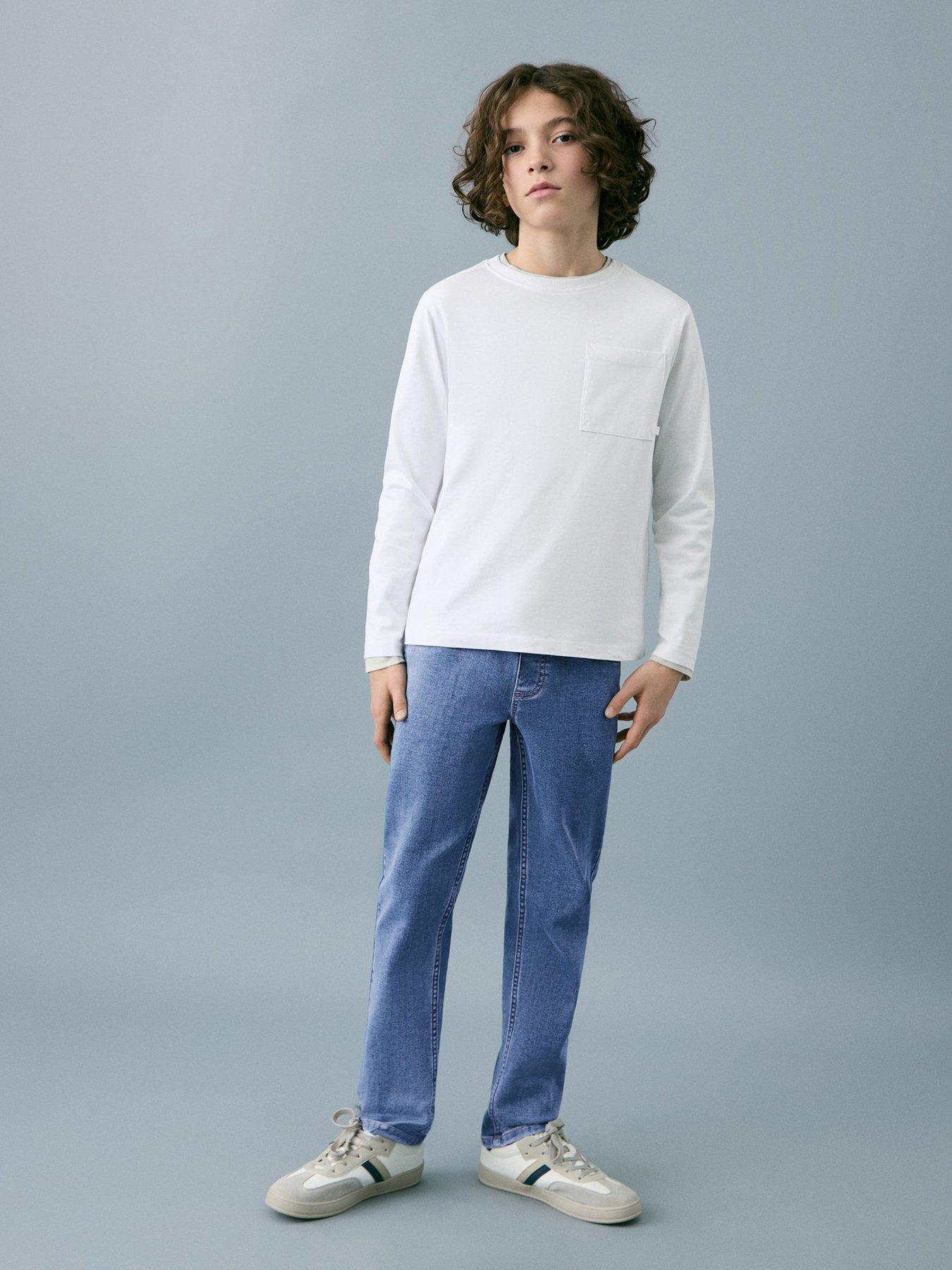 mango-boys-elasticated-waistband-denim-jeans-blue