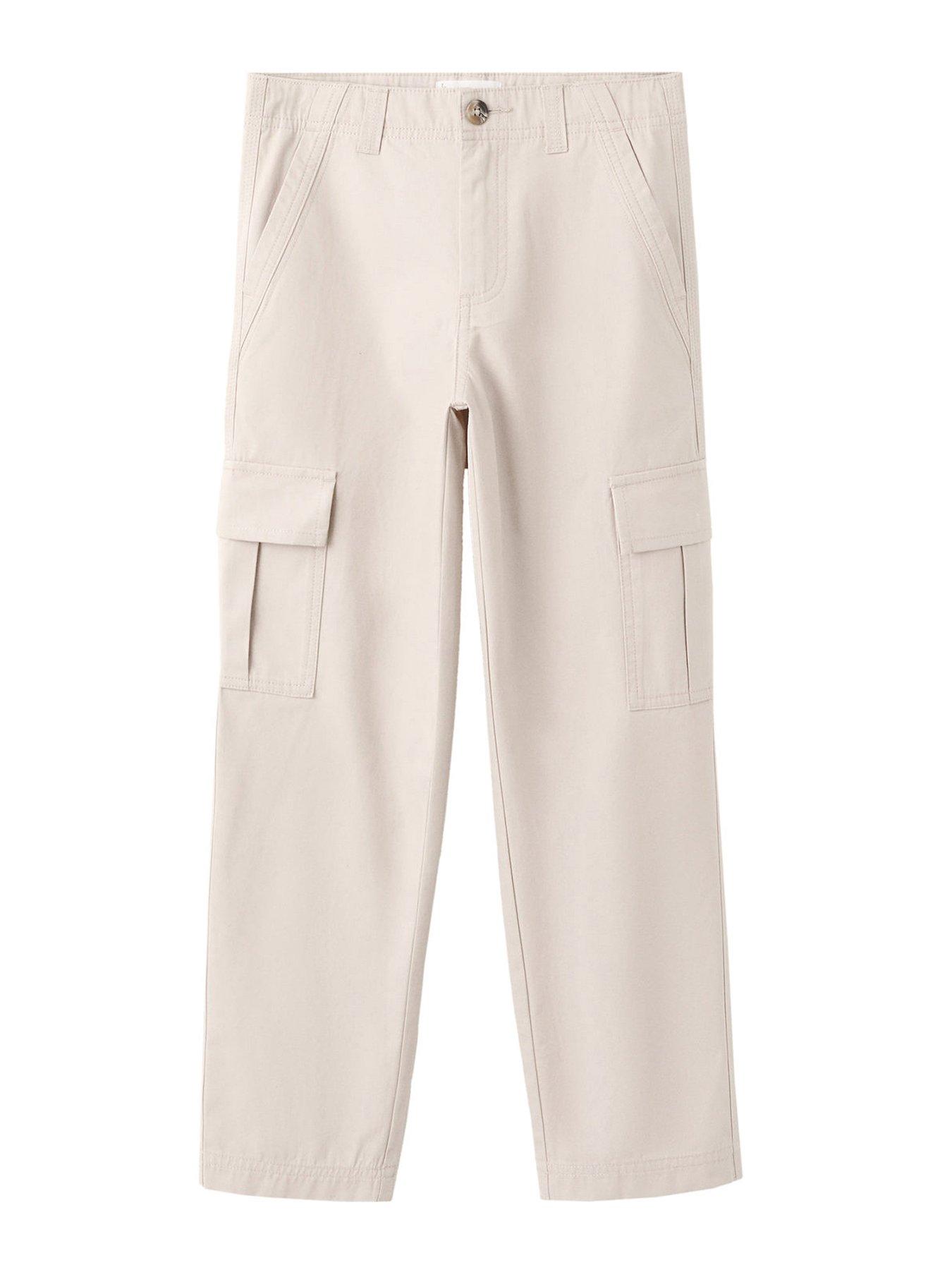 mango-boys-wide-fit-combat-trousers-light-beige