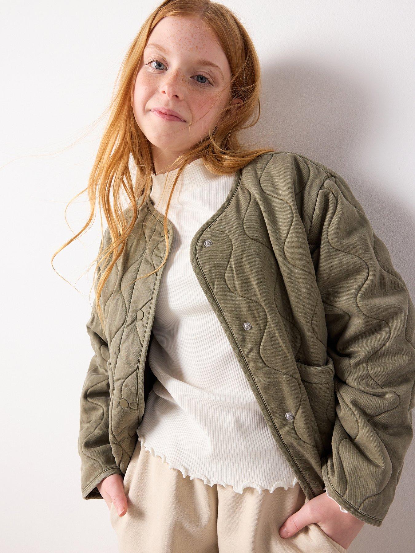 mango-girls-quilted-washed-jacket-khaki
