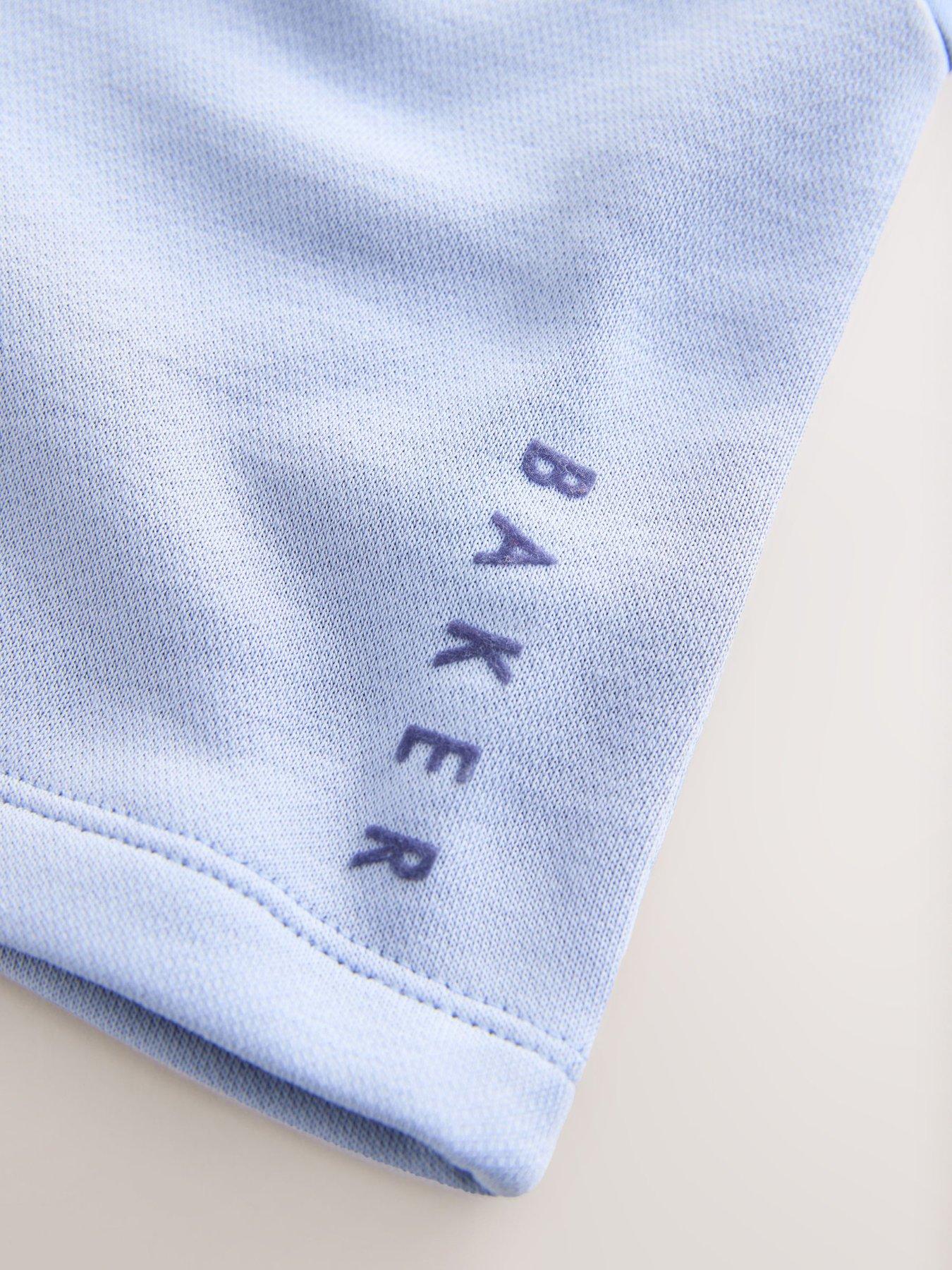 Image 4 of 7 of Ted Baker Older Boys Funnel Short Set - Blue