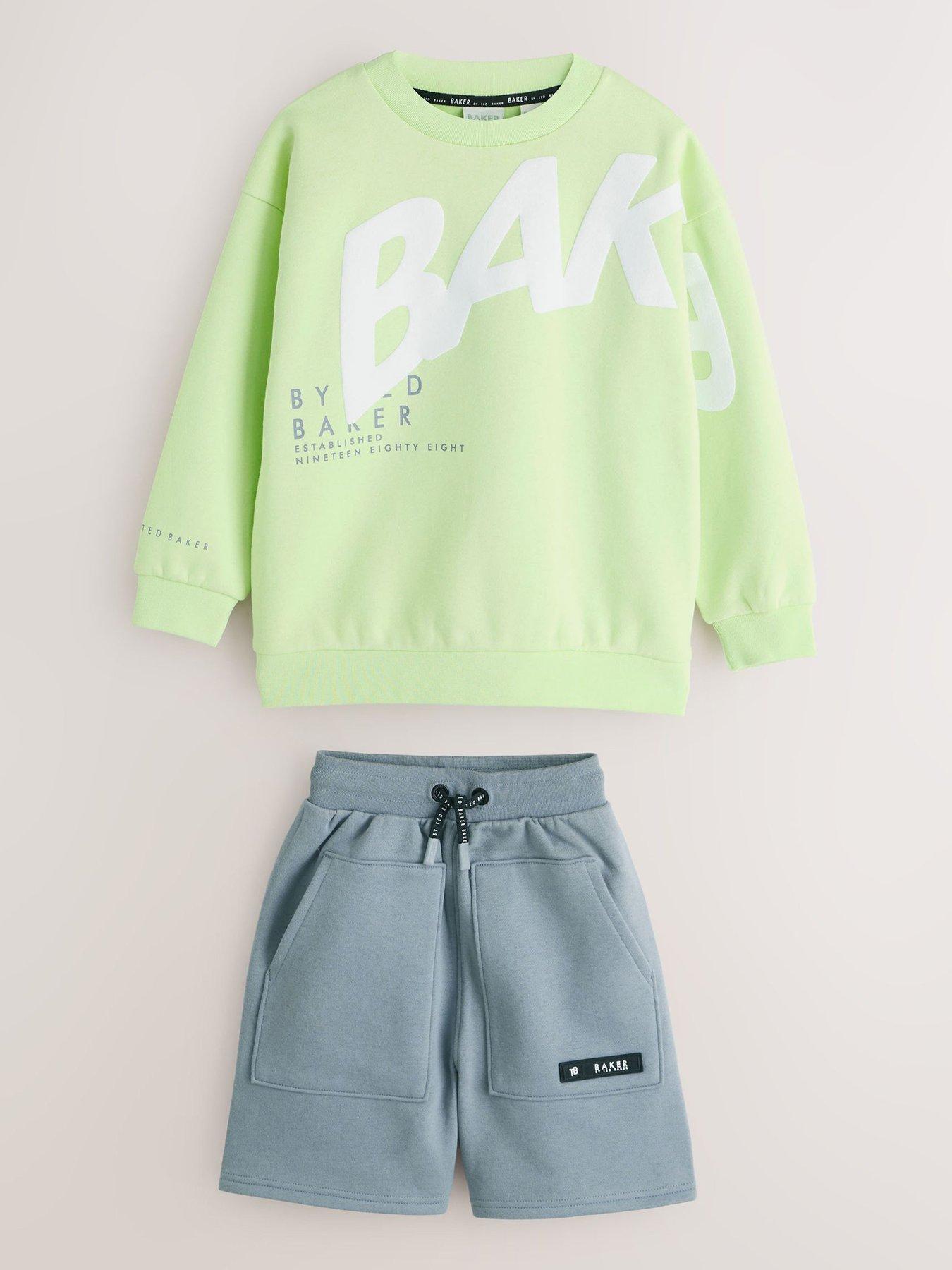 ted-baker-boys-long-sleeved-graphic-short-set-green