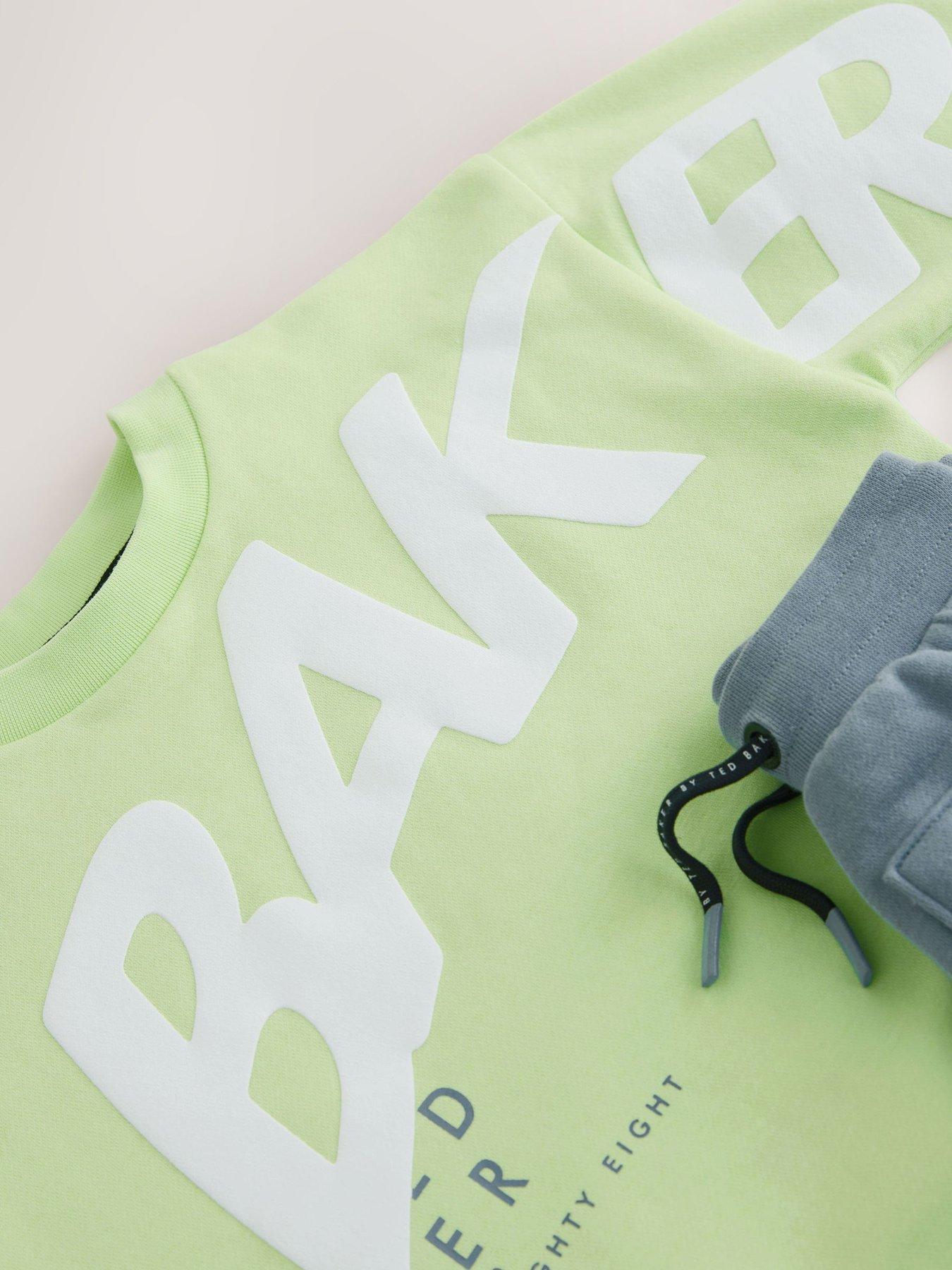 ted-baker-boys-long-sleeved-graphic-short-set-greendetail