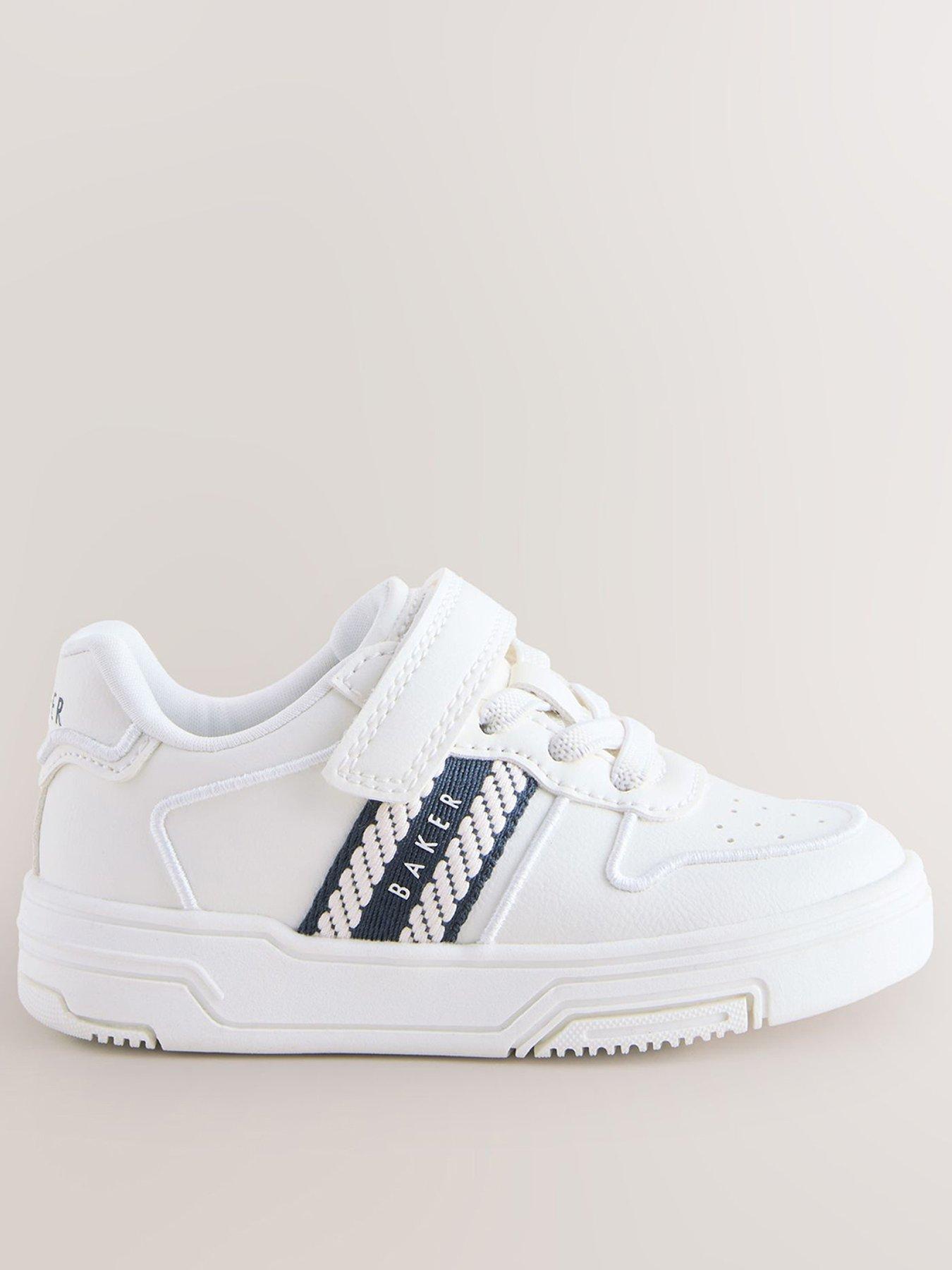 ted-baker-boys-tape-trainers-white