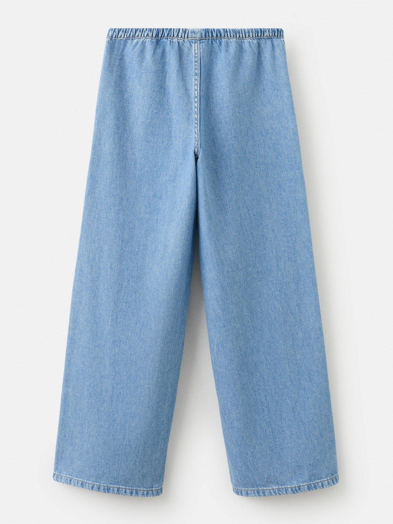 mango-girls-relaxed-fit-drawstring-denim-jeans-blueback