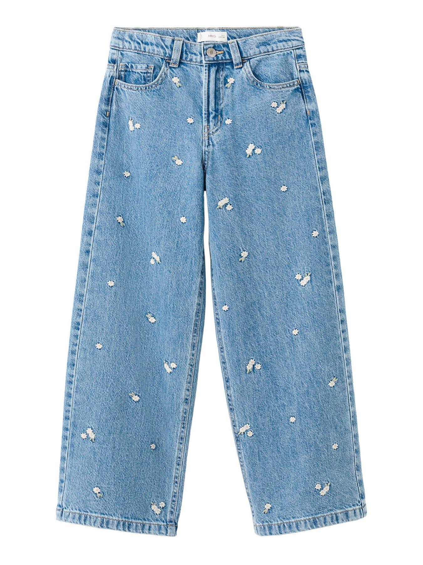 mango-girls-daisy-embroidered-jeans-bluefront