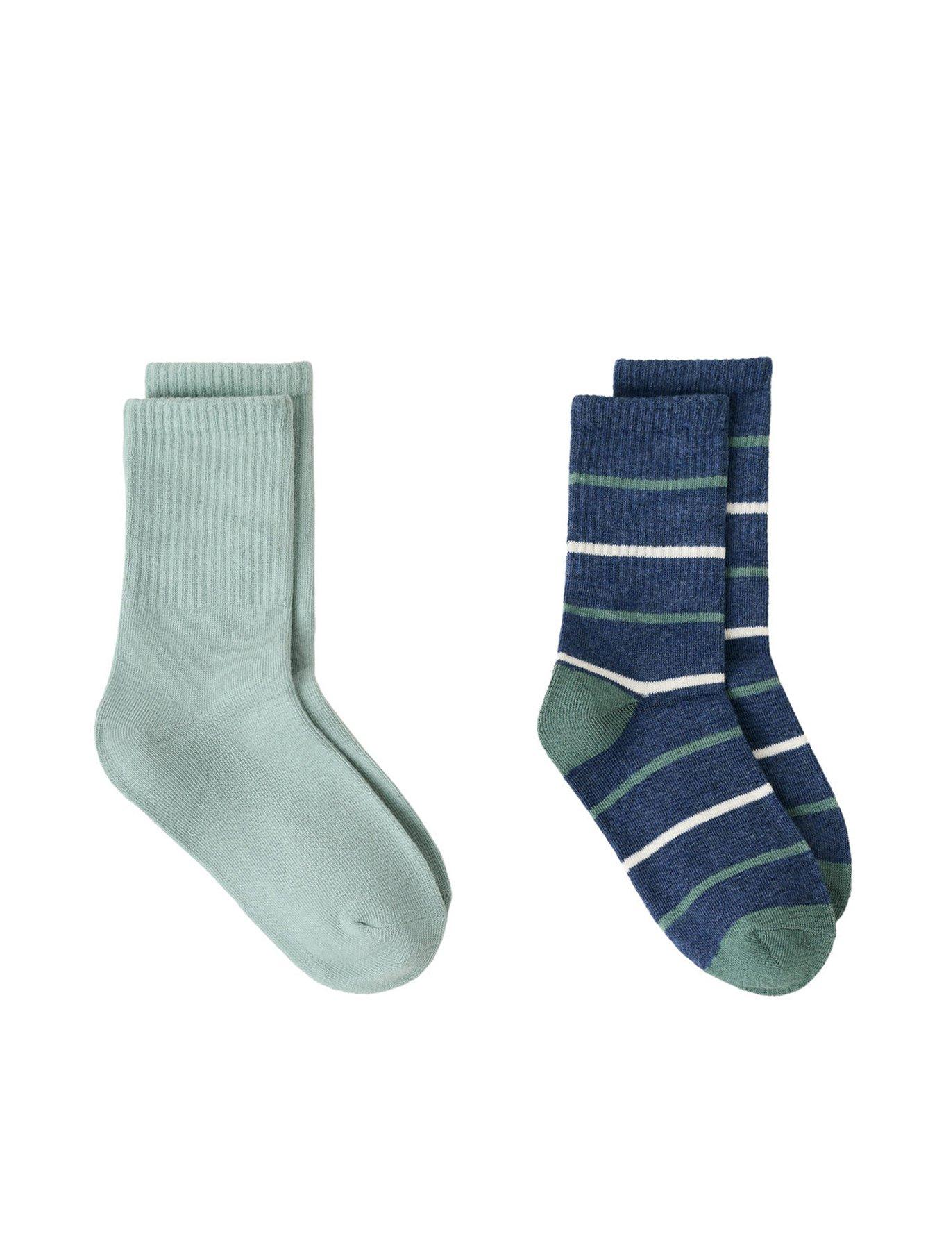 mango-boys-ribbed-crew-socks-aqua