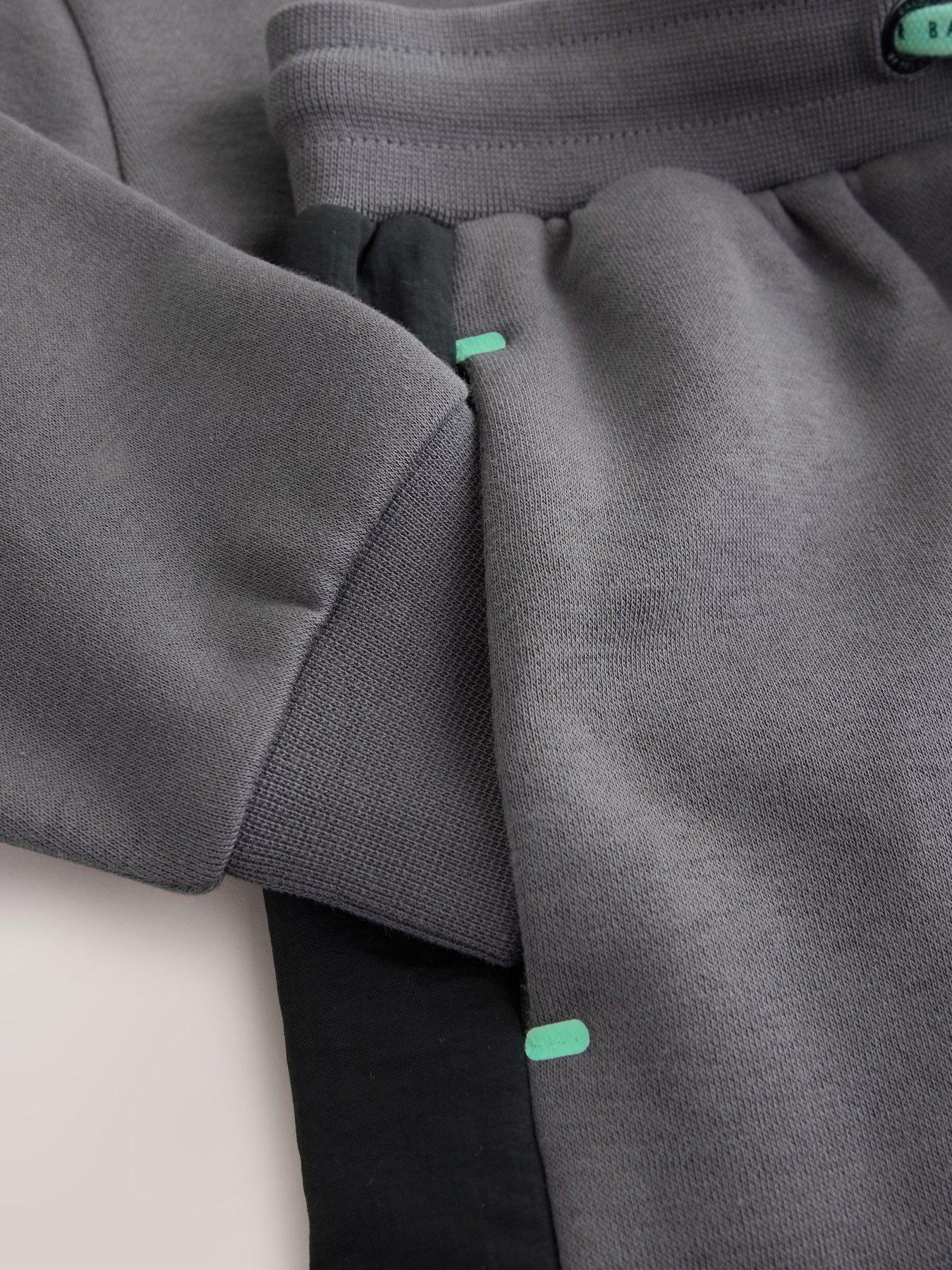 Image 4 of 6 of Ted Baker Boys Long Sleeve Sweatshirt &amp; Joggers Set - Grey