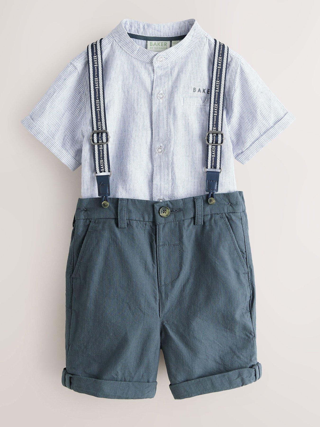 ted-baker-younger-boys-braces-shirt-and-short-set-bluestillFront