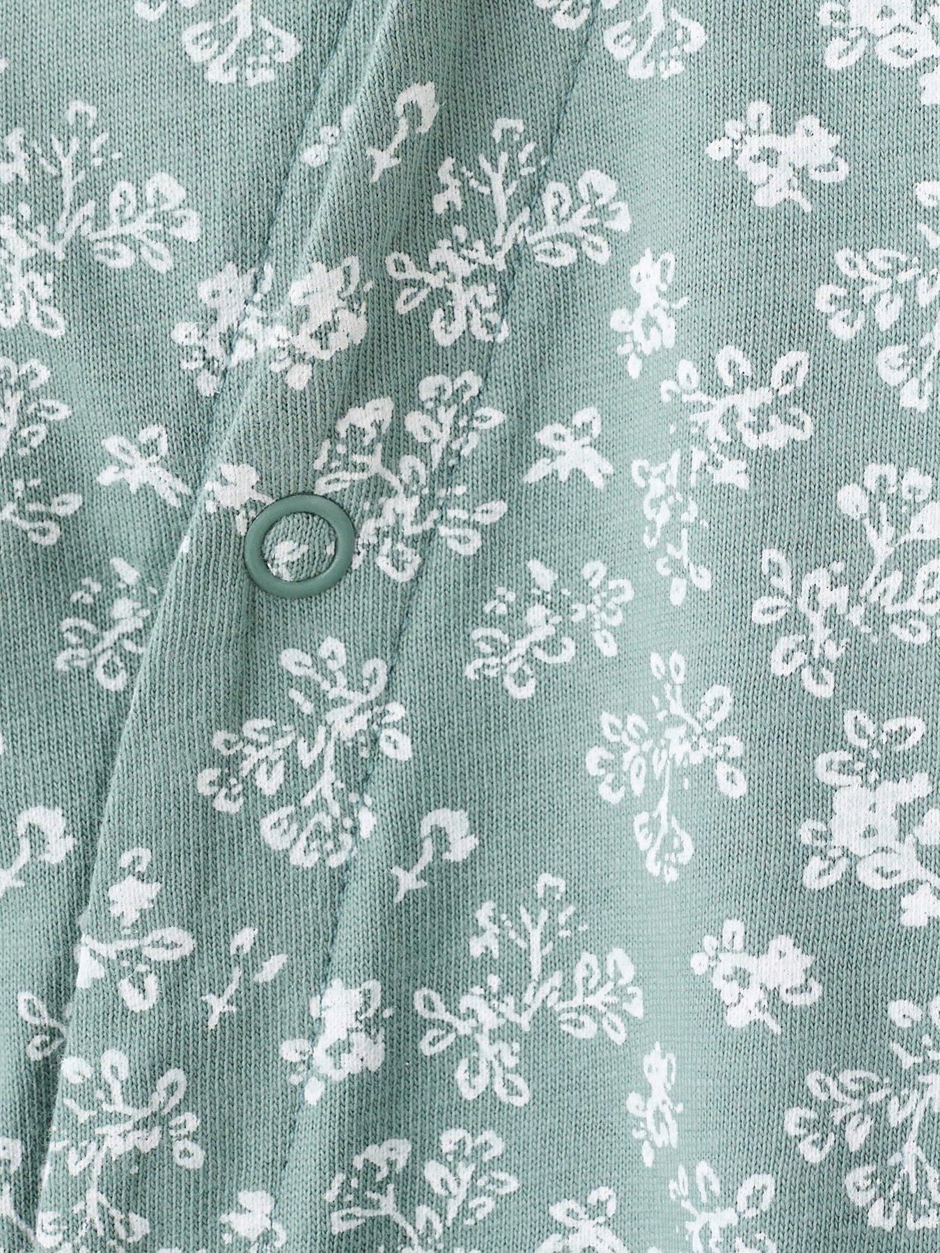 mango-baby-girls-printed-sleepsuit-greendetail