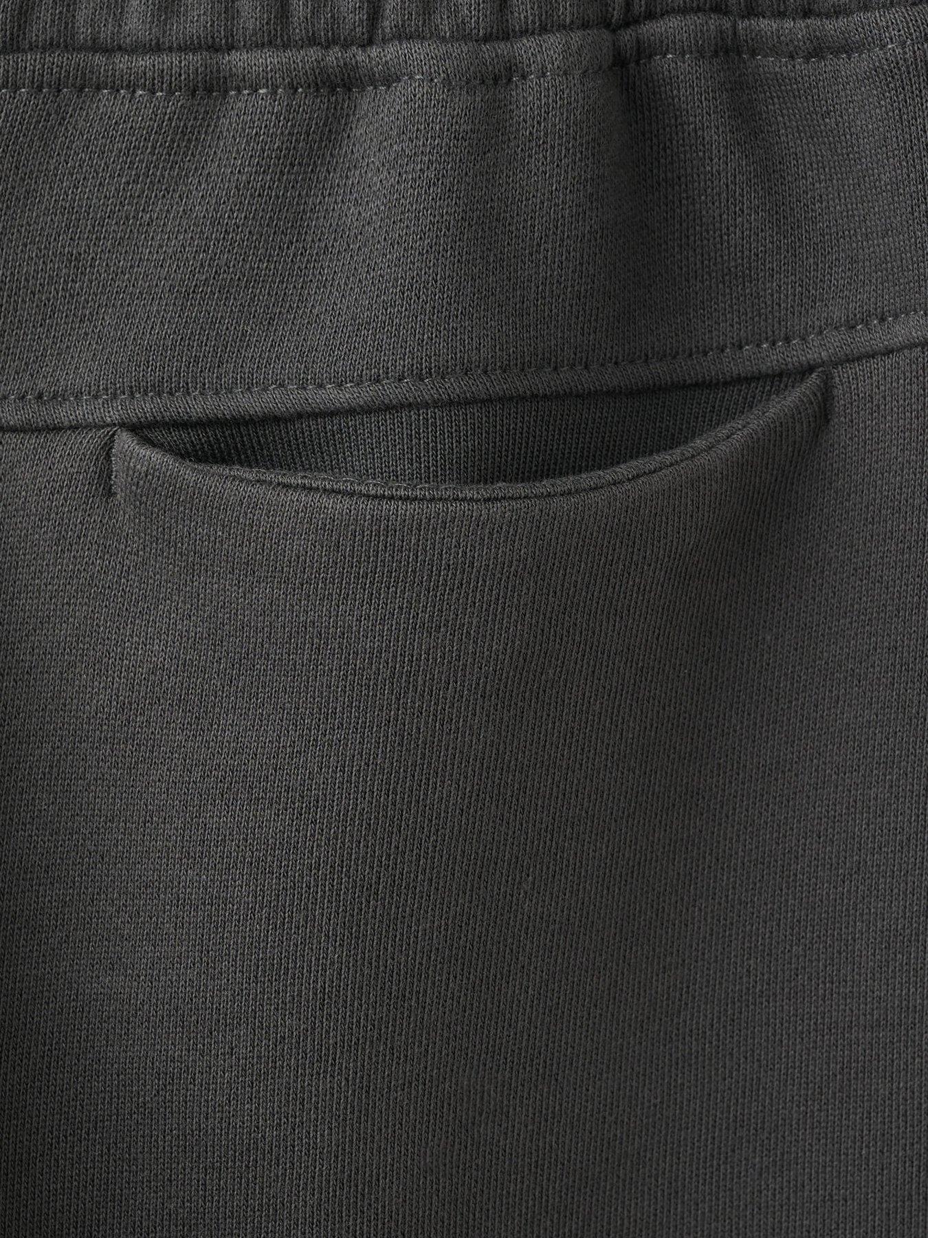 Image 3 of 4 of Mango Boys Cuffed Joggers - Dark Grey