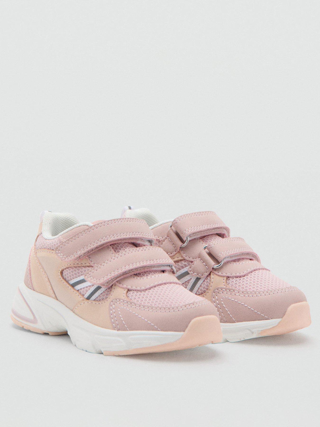 mango-younger-girls-velcro-strap-trainers-pinkstillFront