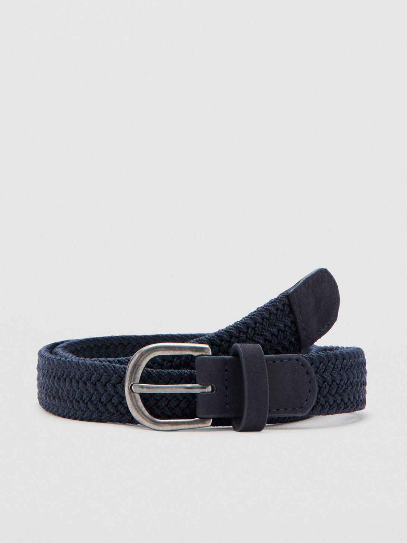 mango-boys-braided-belt-navy