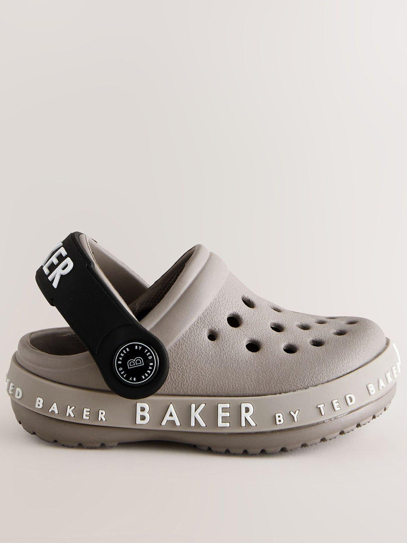 Ted Baker Baby Boys Logo Clog Shoes - Neutral