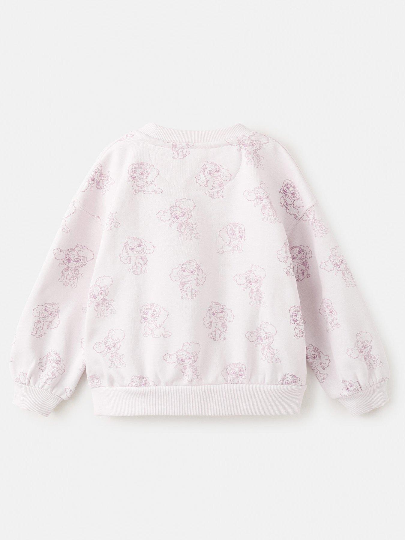 Image 3 of 6 of Mango Younger Girls Paw Patrol Sweatshirt - Purple