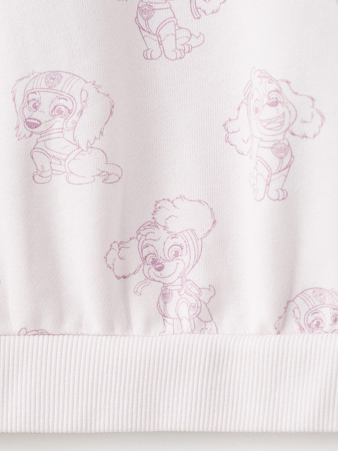 Image 4 of 6 of Mango Younger Girls Paw Patrol Sweatshirt - Purple