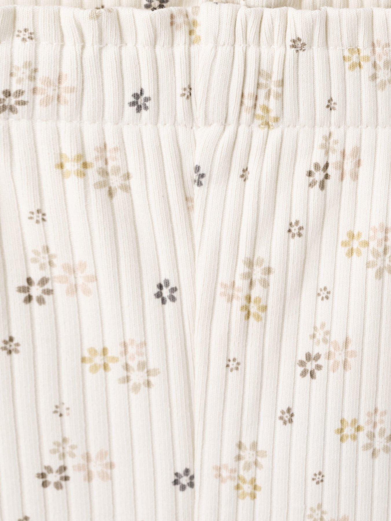 mango-younger-girls-daisy-print-leggings-creamdetail