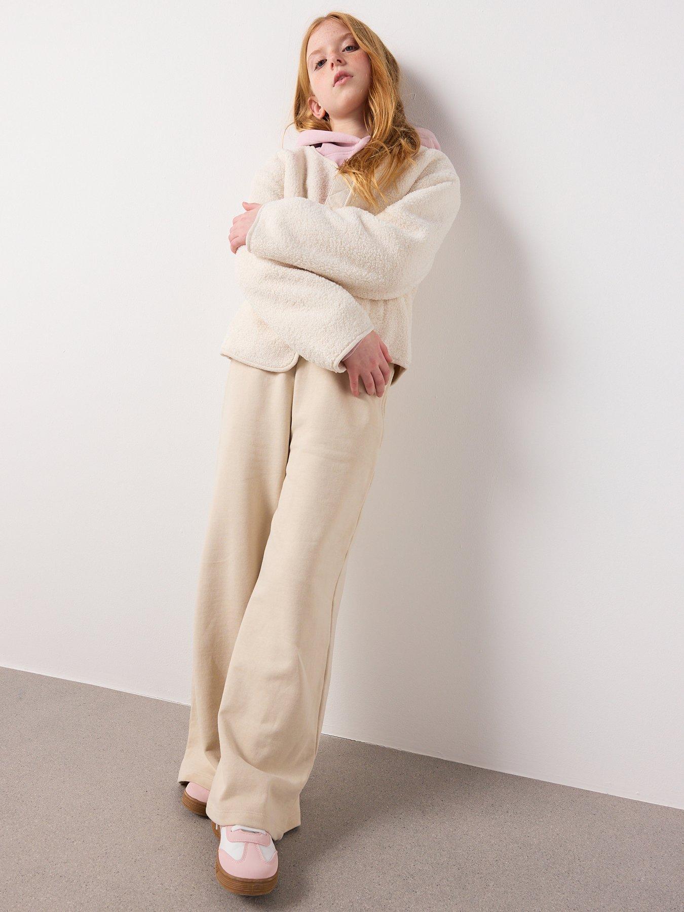 mango-girls-wide-leg-relax-fit-joggers-cream