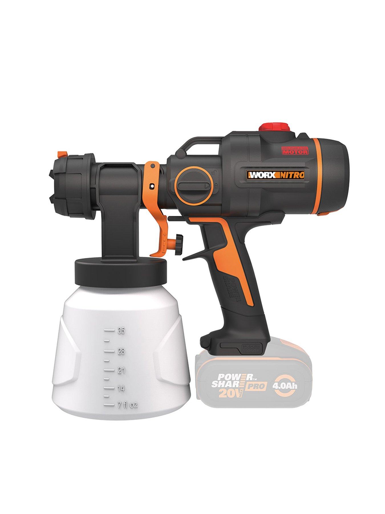 worx-20v-powershare-cordless-hvlp-paint-sprayer-nitro-brushless-motor-tool-onlystillFront