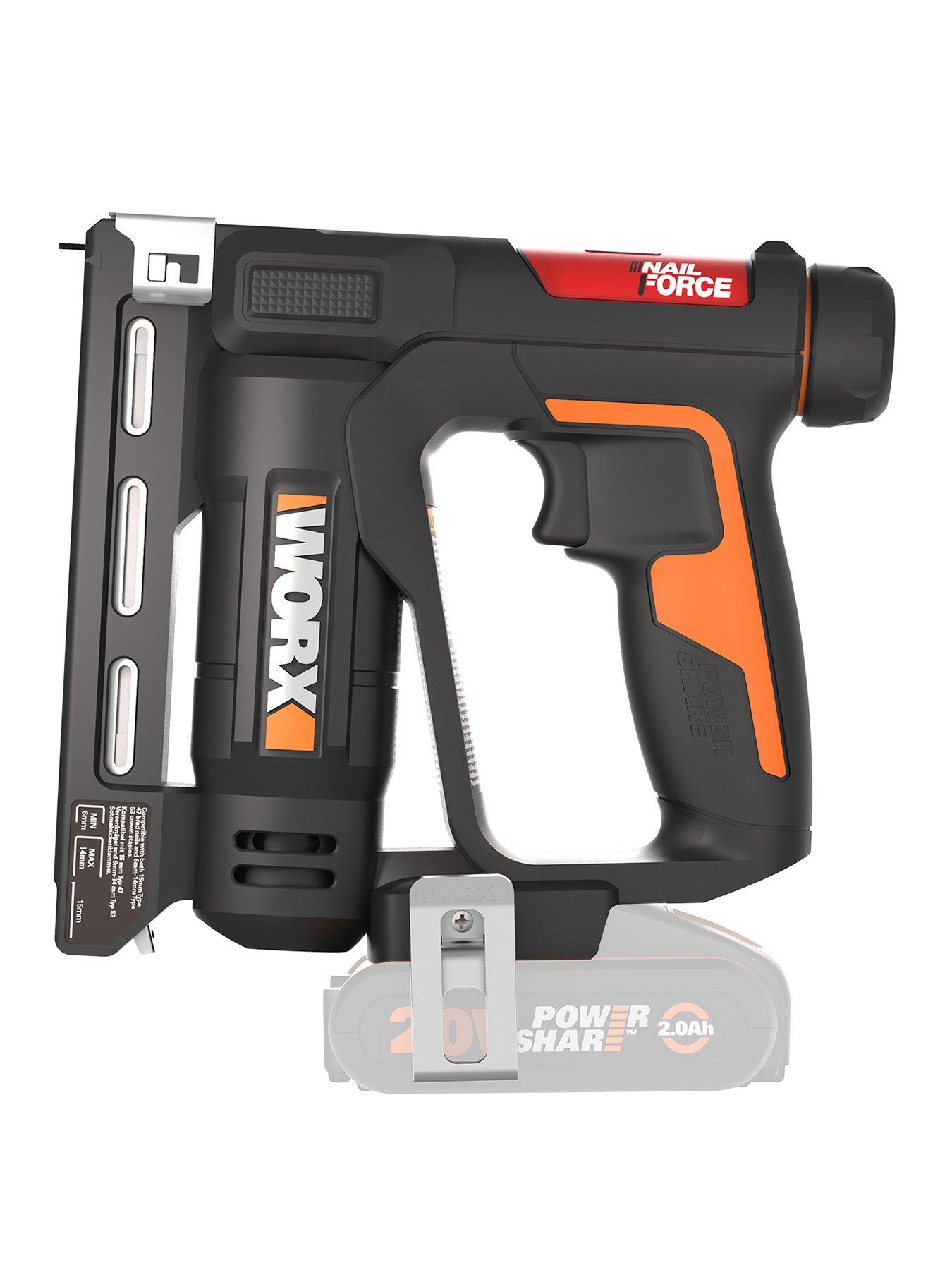 worx-20v-powershare-cordless-95mm-narrow-crown-stapler-tool-only