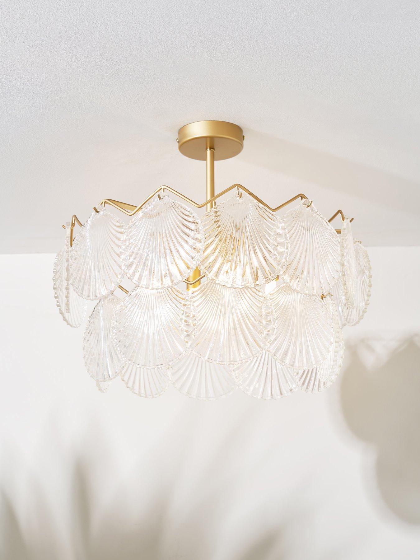 the-very-collection-semi-flush-shell-chandelierfront