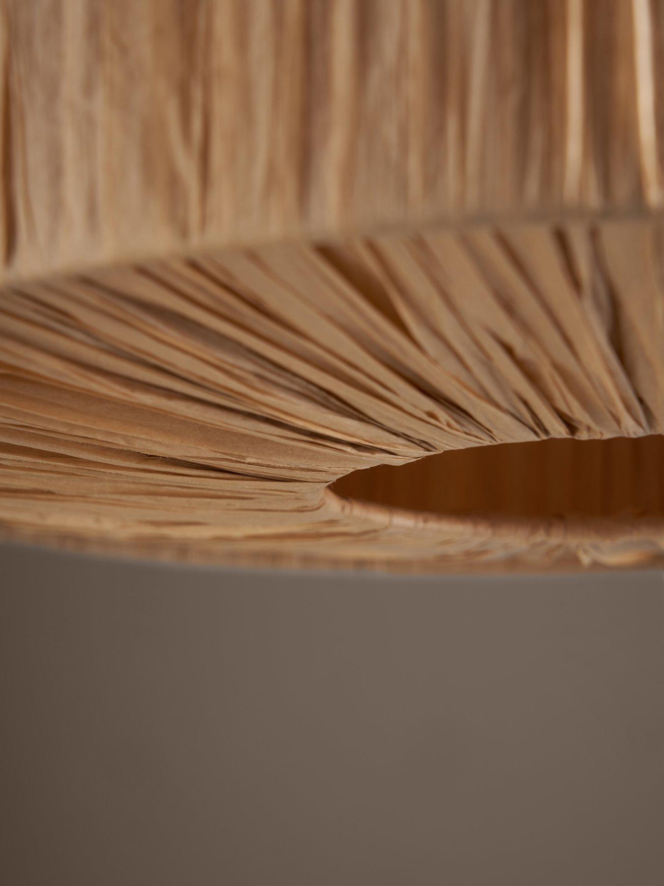 Image 4 of 6 of The Very Collection Paper Raffia Diffuser Shade 38cm
